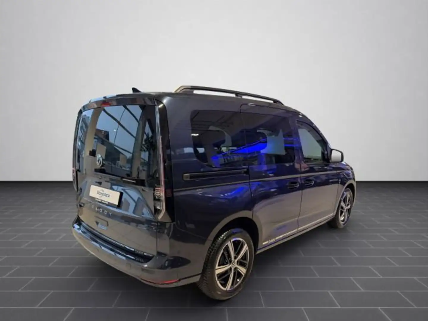 Volkswagen Caddy Life "Dark Label" TSI 85 kW DSG LED Digita Blau - 2