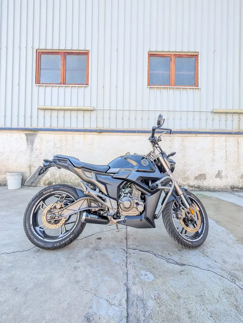 Zontes 125 G1 Scarico MIVV Schwarz - 2