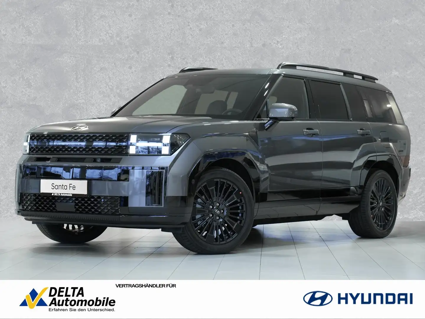 Hyundai SANTA FE Plug-In-Hybrid Blackline 4WD LAGERWAGEN Grau - 1