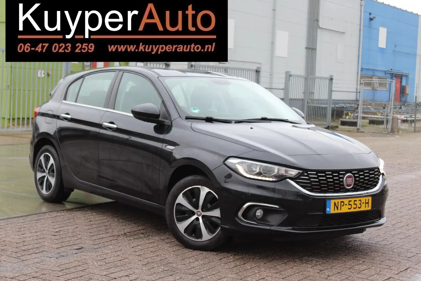 Fiat Tipo 1.6 MultiJet 16v Business 1E EIG. NAP MULTIMEDIA T Schwarz - 1