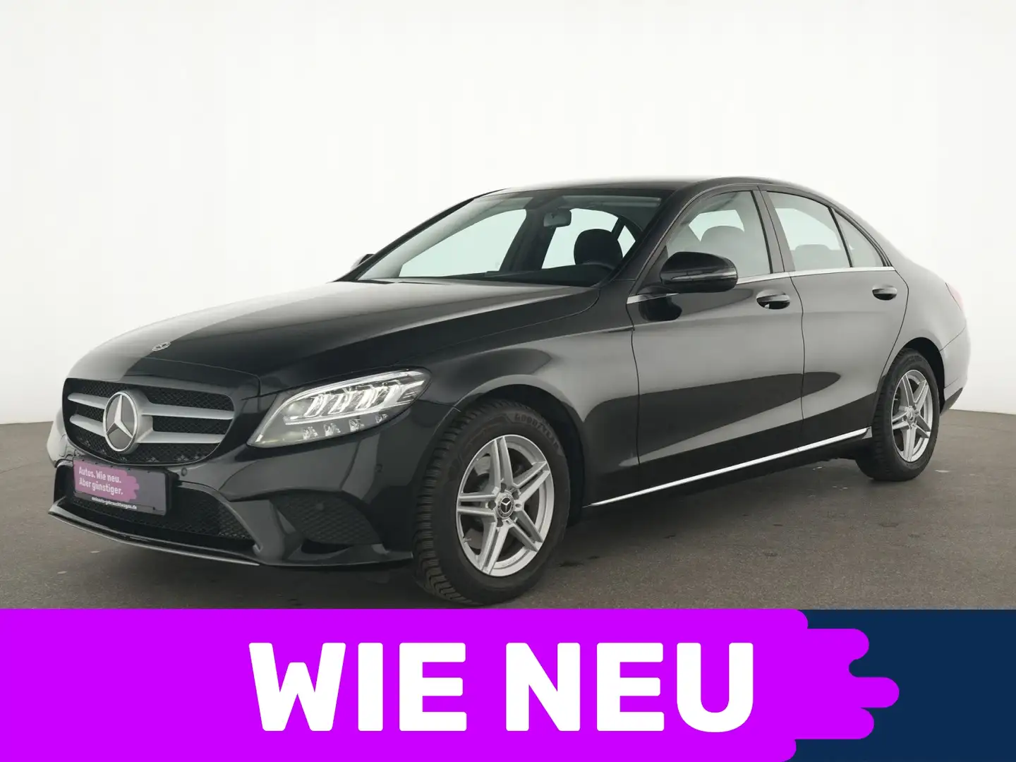 Mercedes-Benz C 180 d Navi|Tempomat|SHZ|Keyless|LED|LichtPaket Чорний - 1