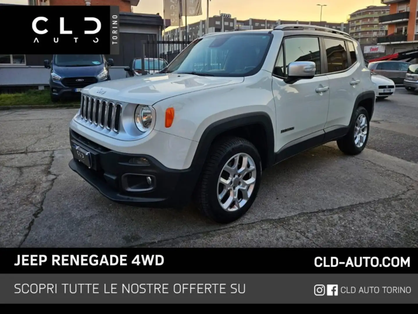Jeep Renegade 2.0 Mjt 140CV 4WD Active Drive Limited Bianco - 1