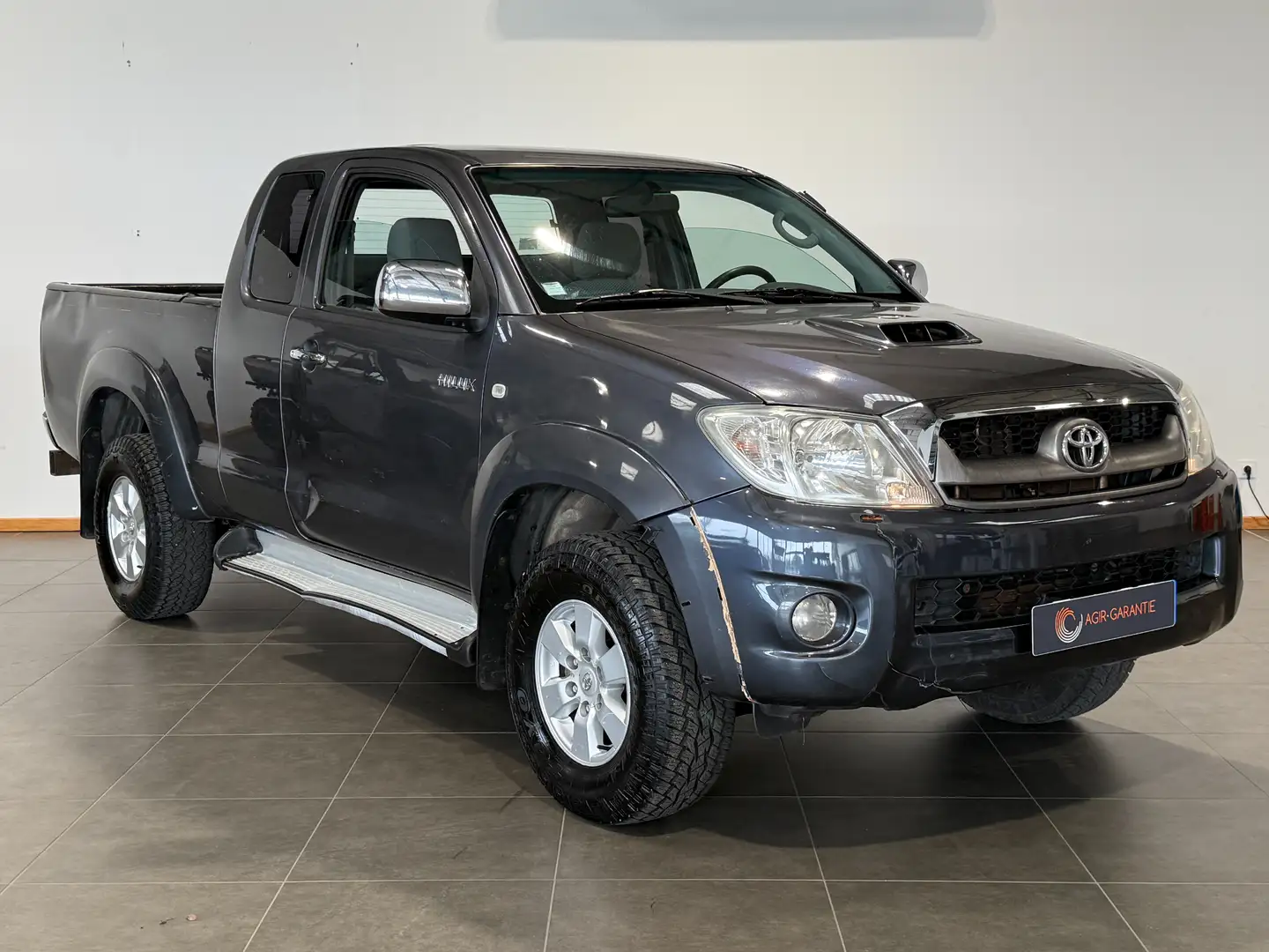 Toyota Hilux HILUX SIMPLE CABINE 4x4 120 D-4D LECAP Grau - 2