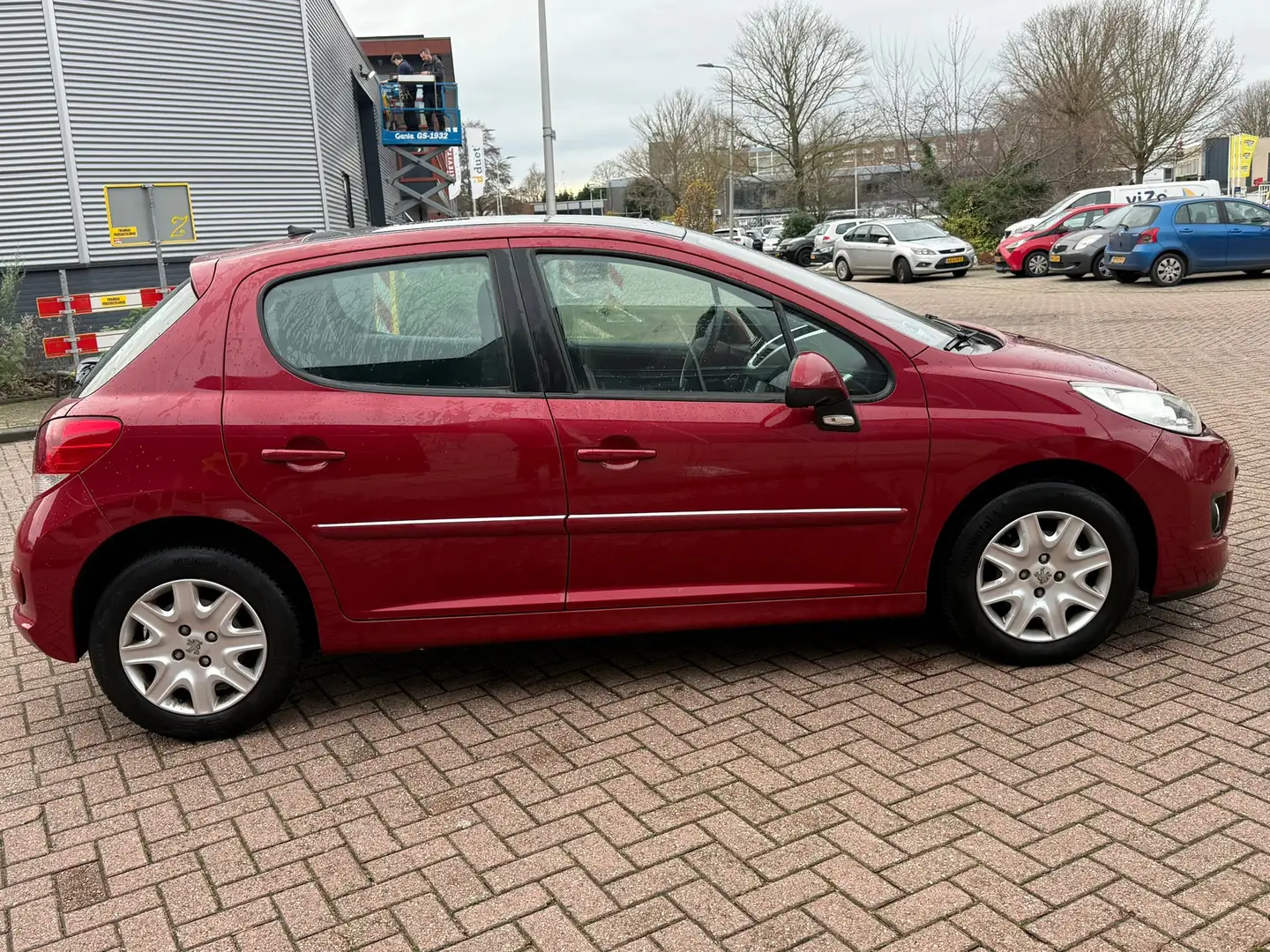 Peugeot 207 1.6 VTi XS AUTOMAAT GLAS DAK CLIMA NEW APK Rood - 2