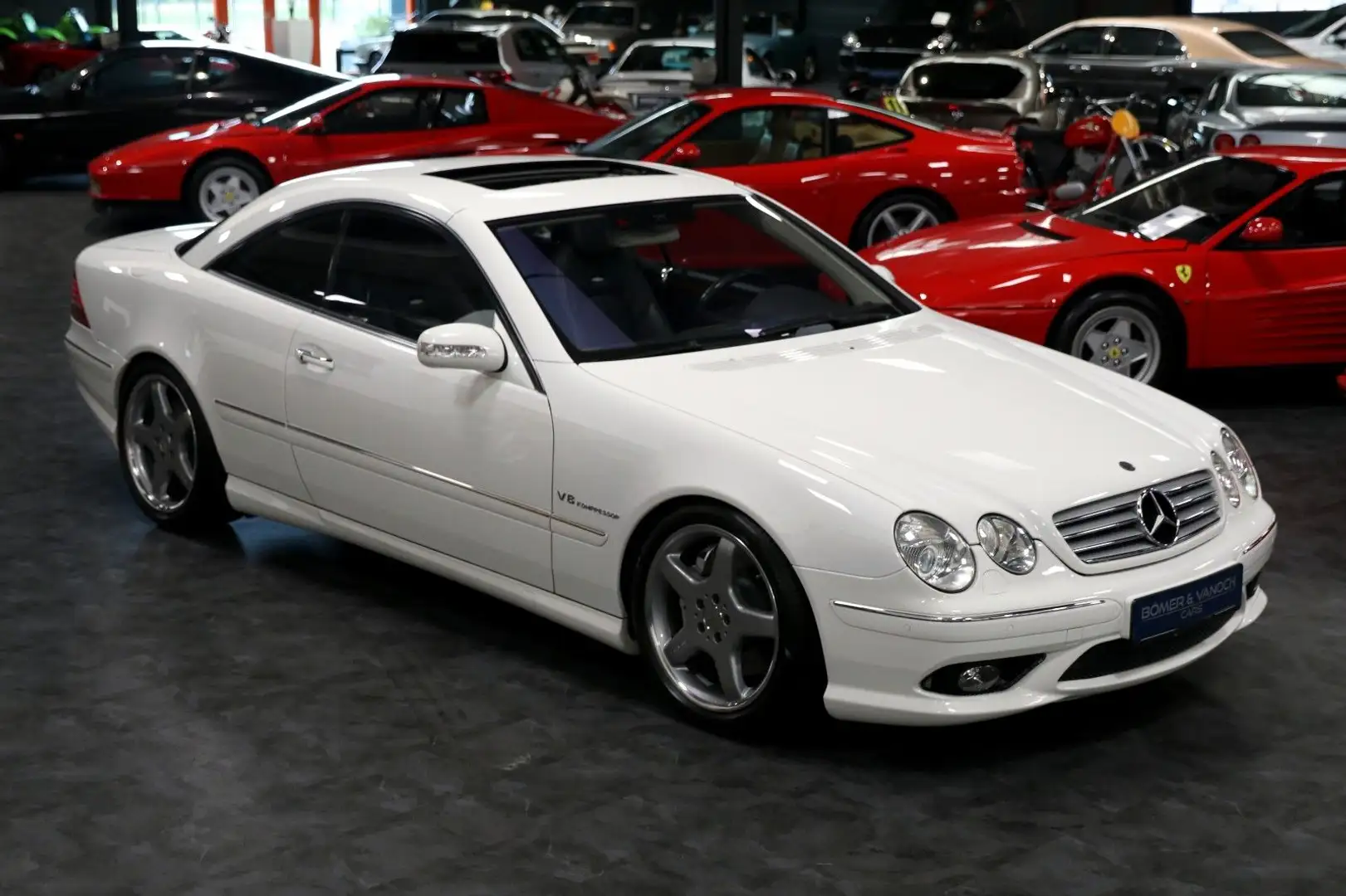 Mercedes-Benz CL 55 AMG Coupe Kompressor NeuWertig Blanc - 2