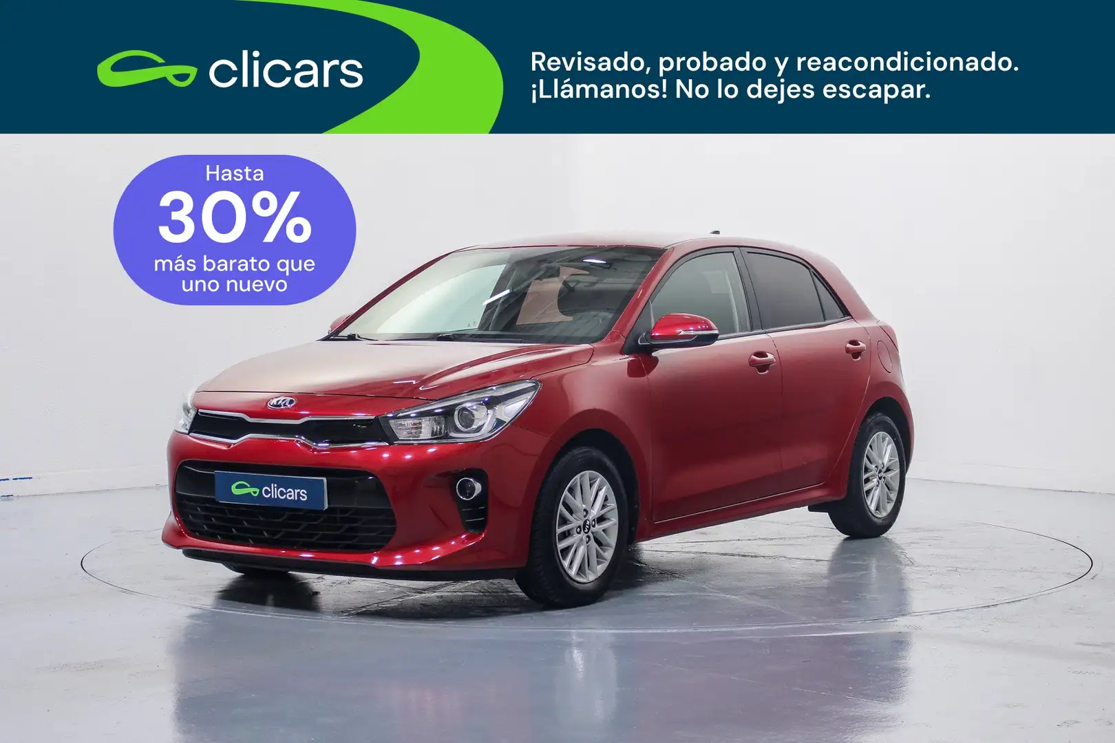 Kia Rio 1.0 T-GDi Eco-Dynamics Drive 100 Rojo - 1