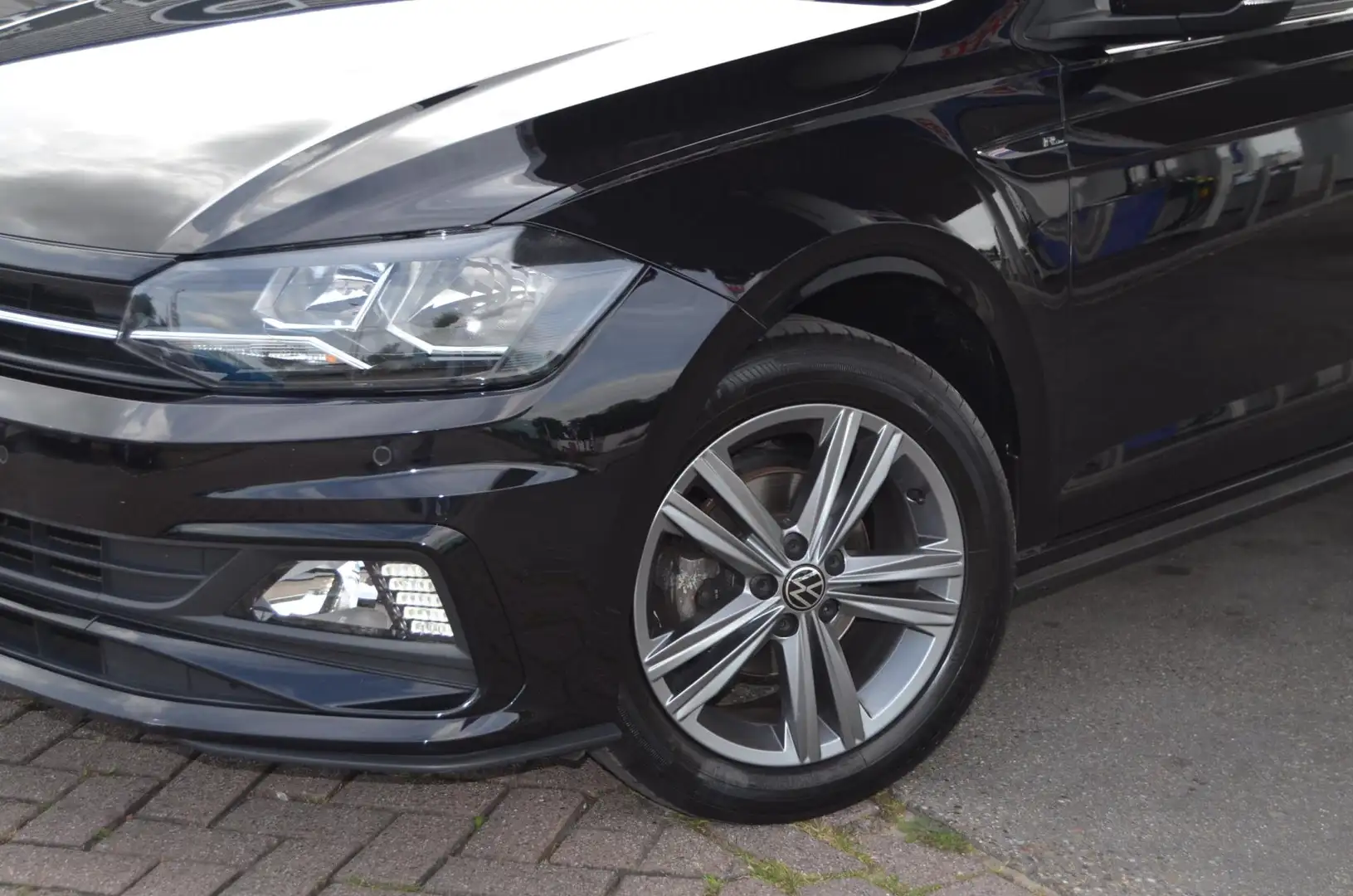 Volkswagen Polo 1.0 TSI R-Line Edition |APPLECARPLAY|LMW|NAVI| Noir - 2