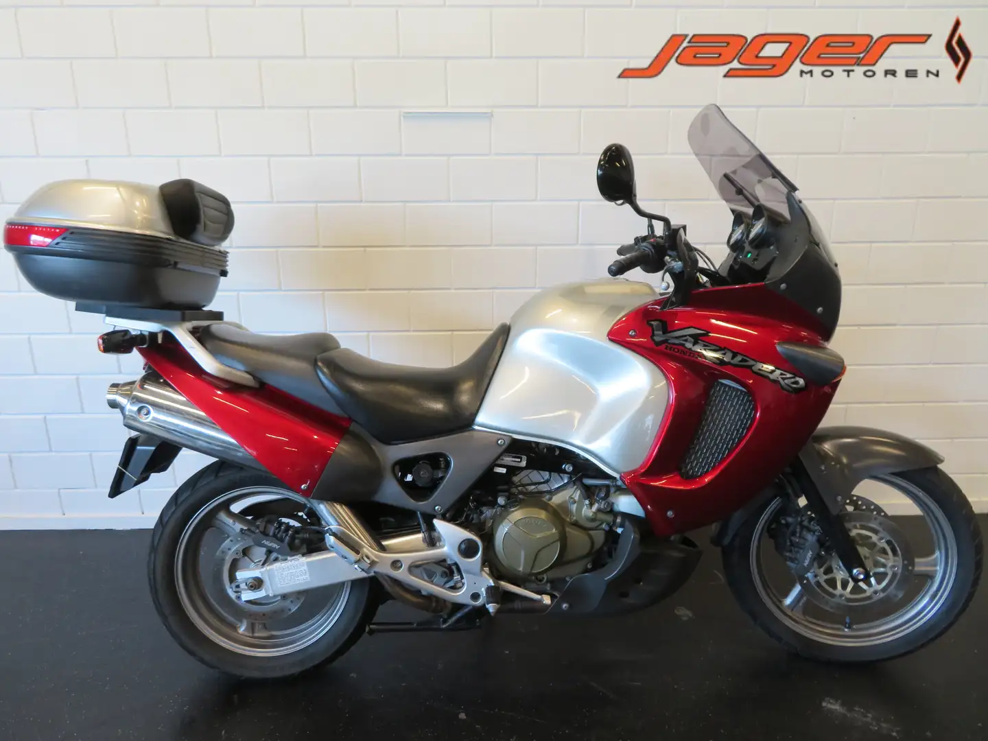 Honda XL 1000 VARADERO TOP CASE SUPER!! Rouge - 1