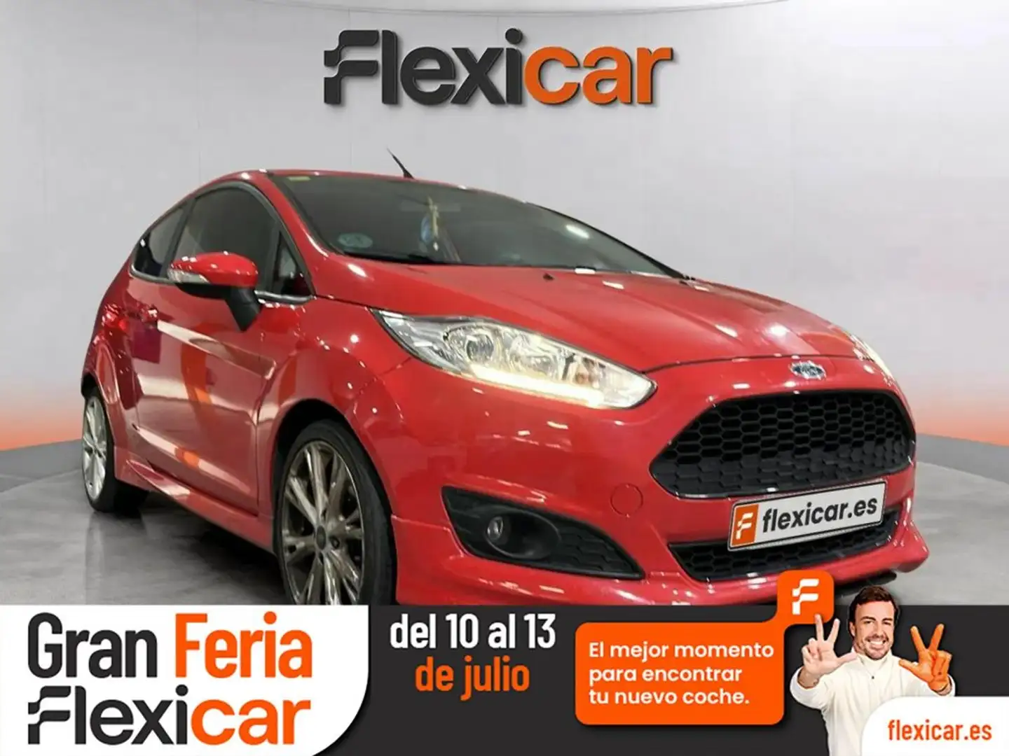 Ford Fiesta 1.0 EcoBoost Auto-St-St 125cv Sport 3p Amarillo - 1