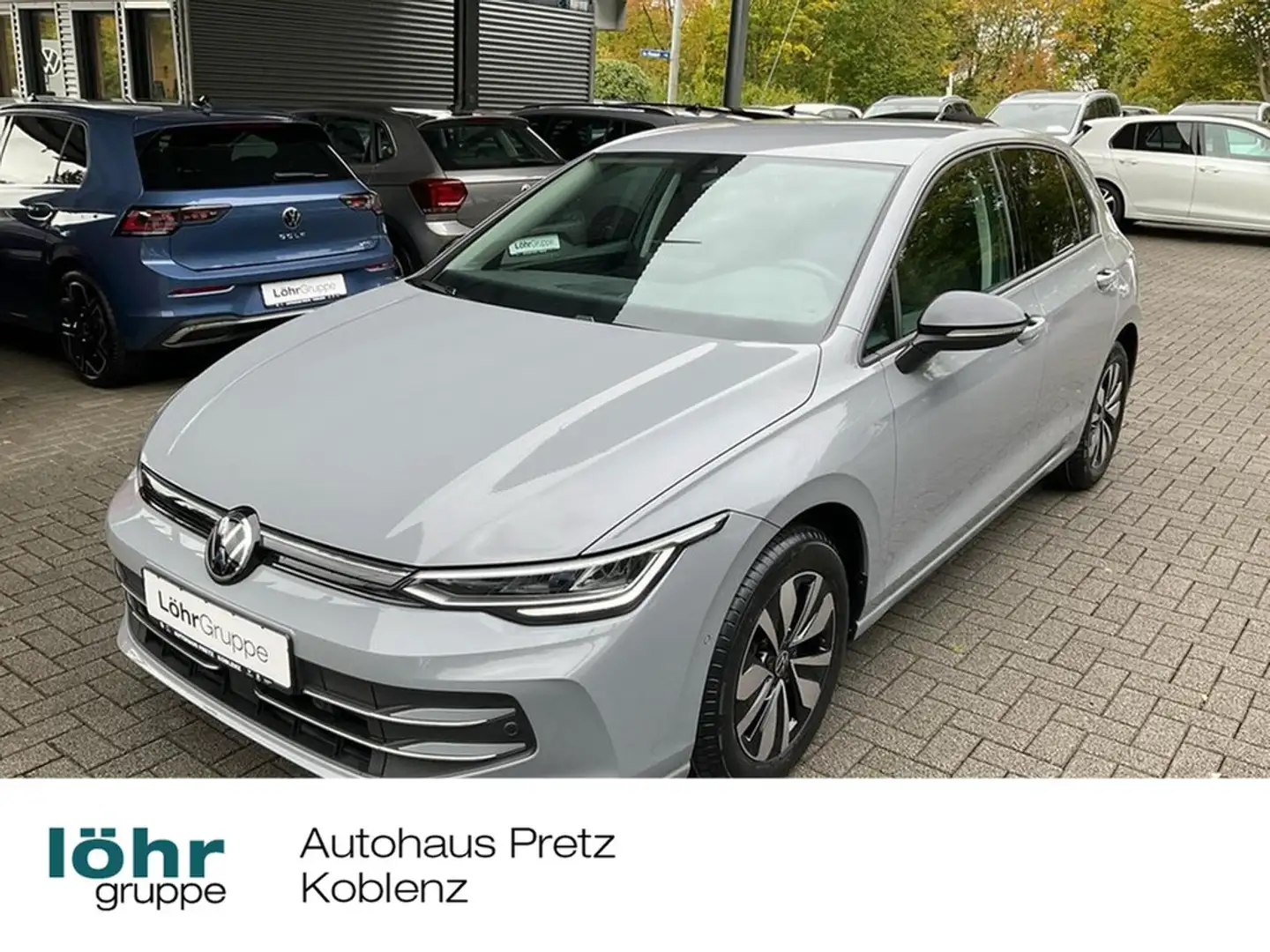 Volkswagen Golf 1.5 eTSI DSG Goal AHK, RFK, ACC, Navi., App-Con... Grau - 1
