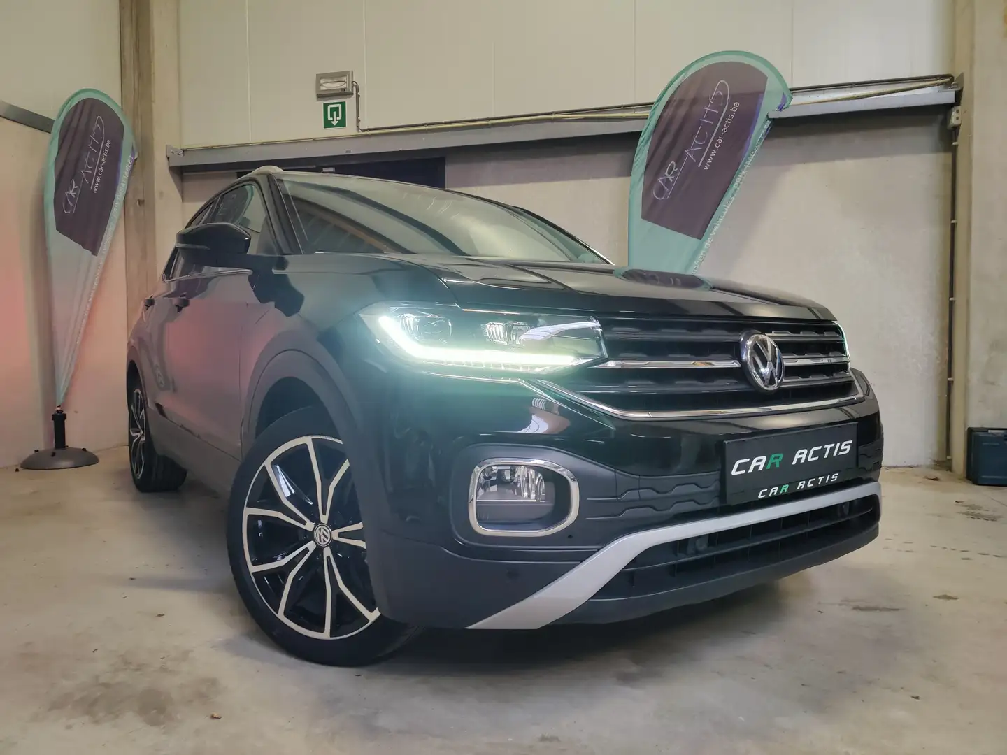 Volkswagen T-Cross T-Cross 1.0 TSI Style - GPS - APP - CAMERA - ACC Noir - 1
