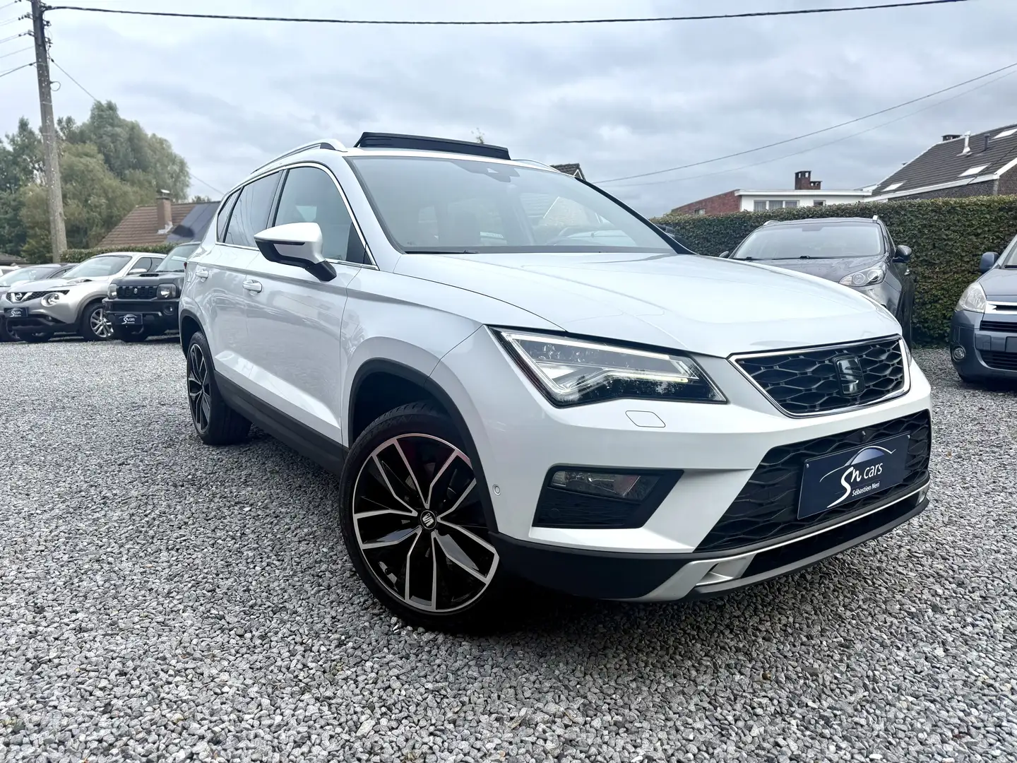 SEAT Ateca Ateca 1.4 TSI 4Drive Xcellence DSG * Bien Équipé Blanc - 1