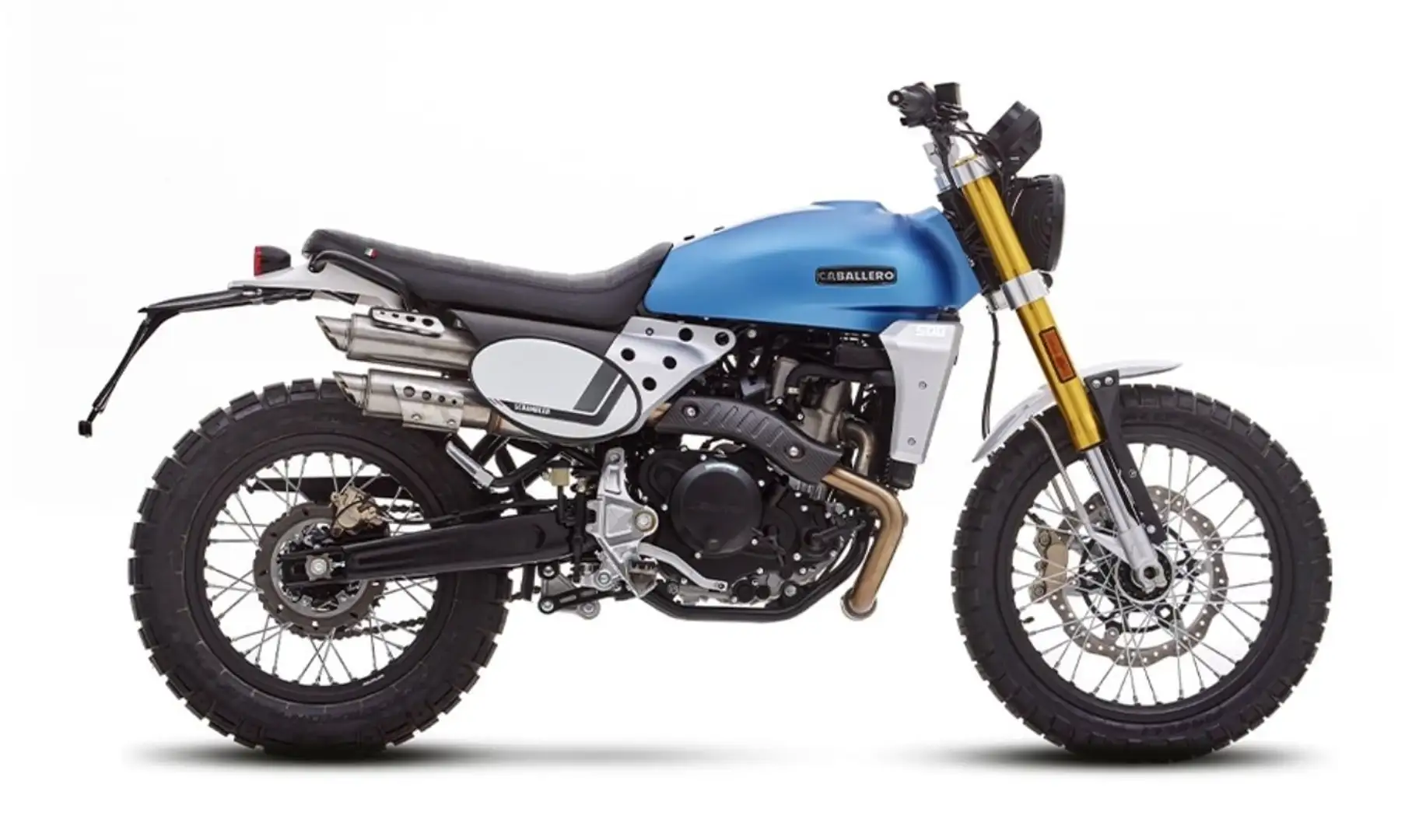 Fantic Caballero 500 Modell 2025!!! Summer Sale!!! Modrá - 1