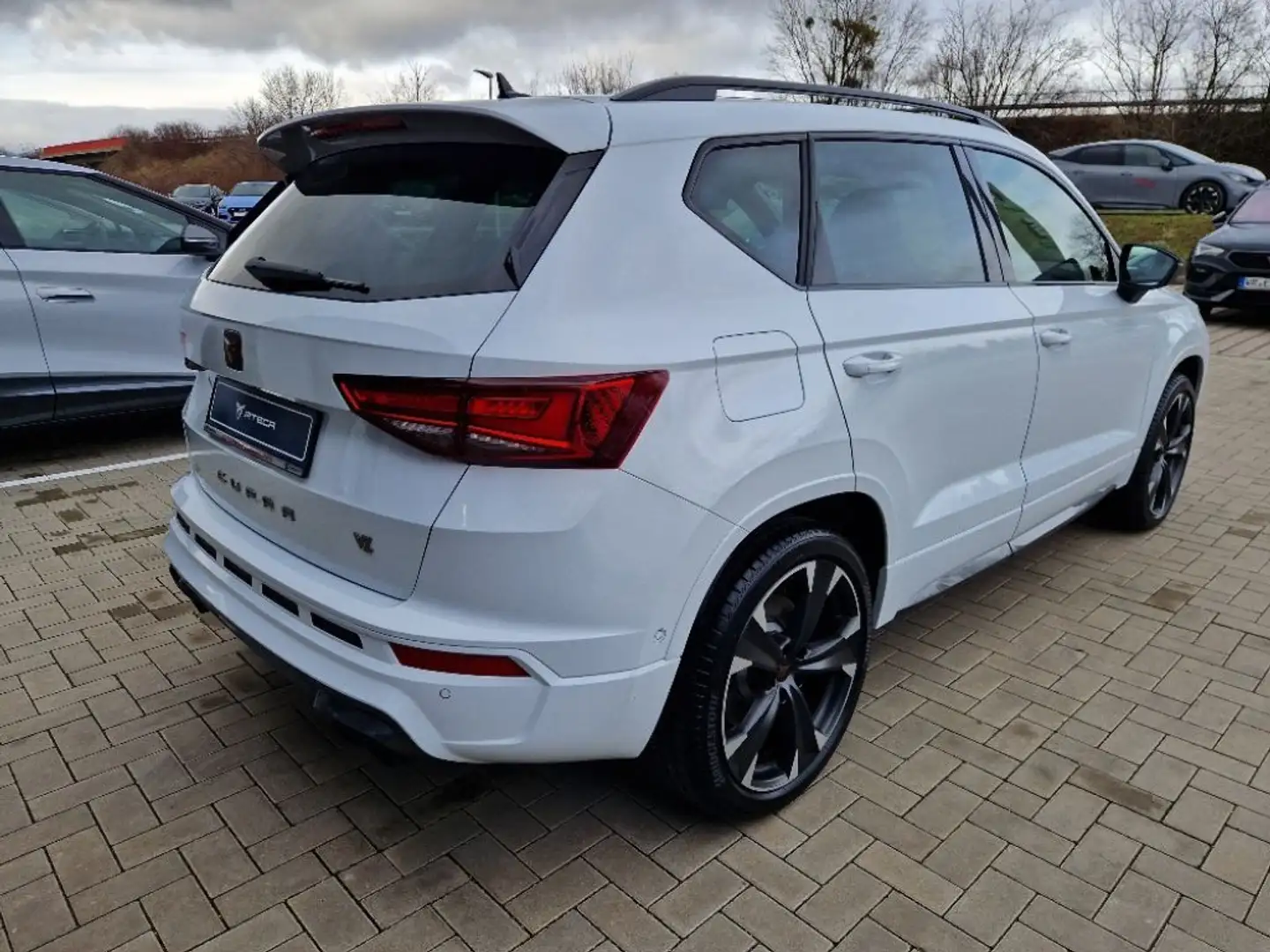 CUPRA Ateca VZ 2.0 TSI 4X4 DSG*AHK*Leder*MF-Lenkrad* Blanc - 2