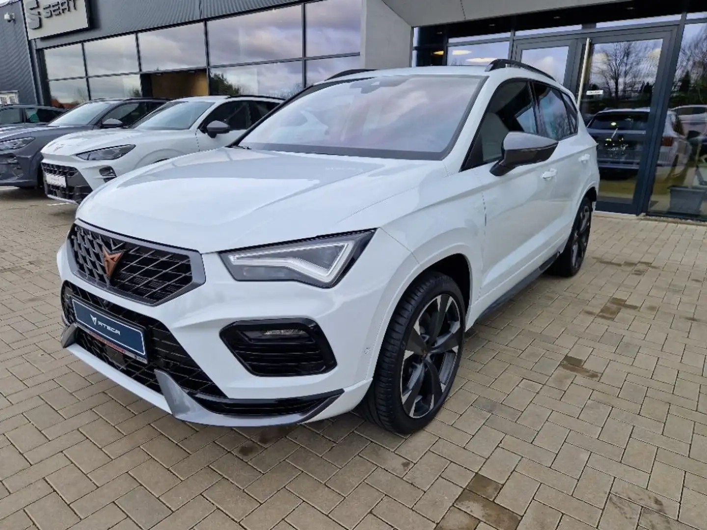 CUPRA Ateca VZ 2.0 TSI 4X4 DSG*AHK*Leder*MF-Lenkrad* Blanc - 1