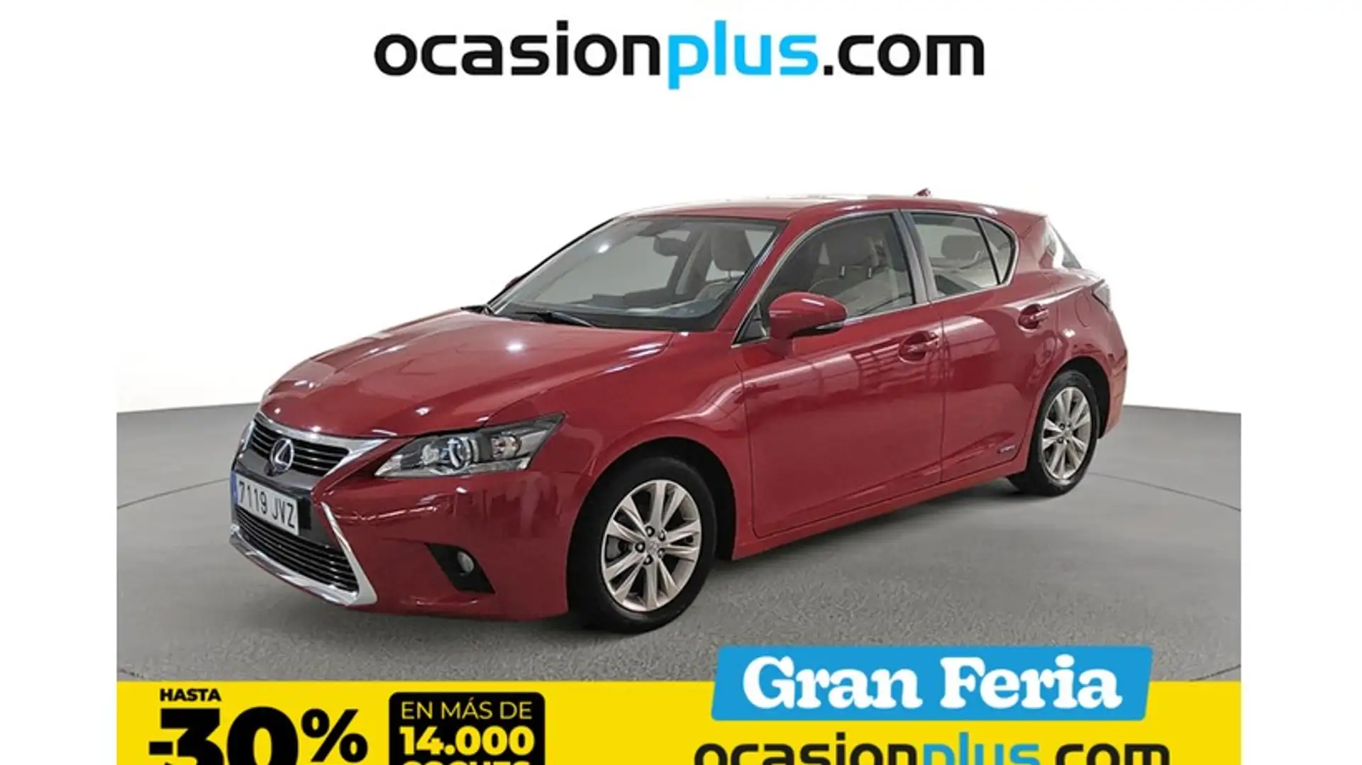 Lexus CT 200h Executive Tecno Rojo - 1
