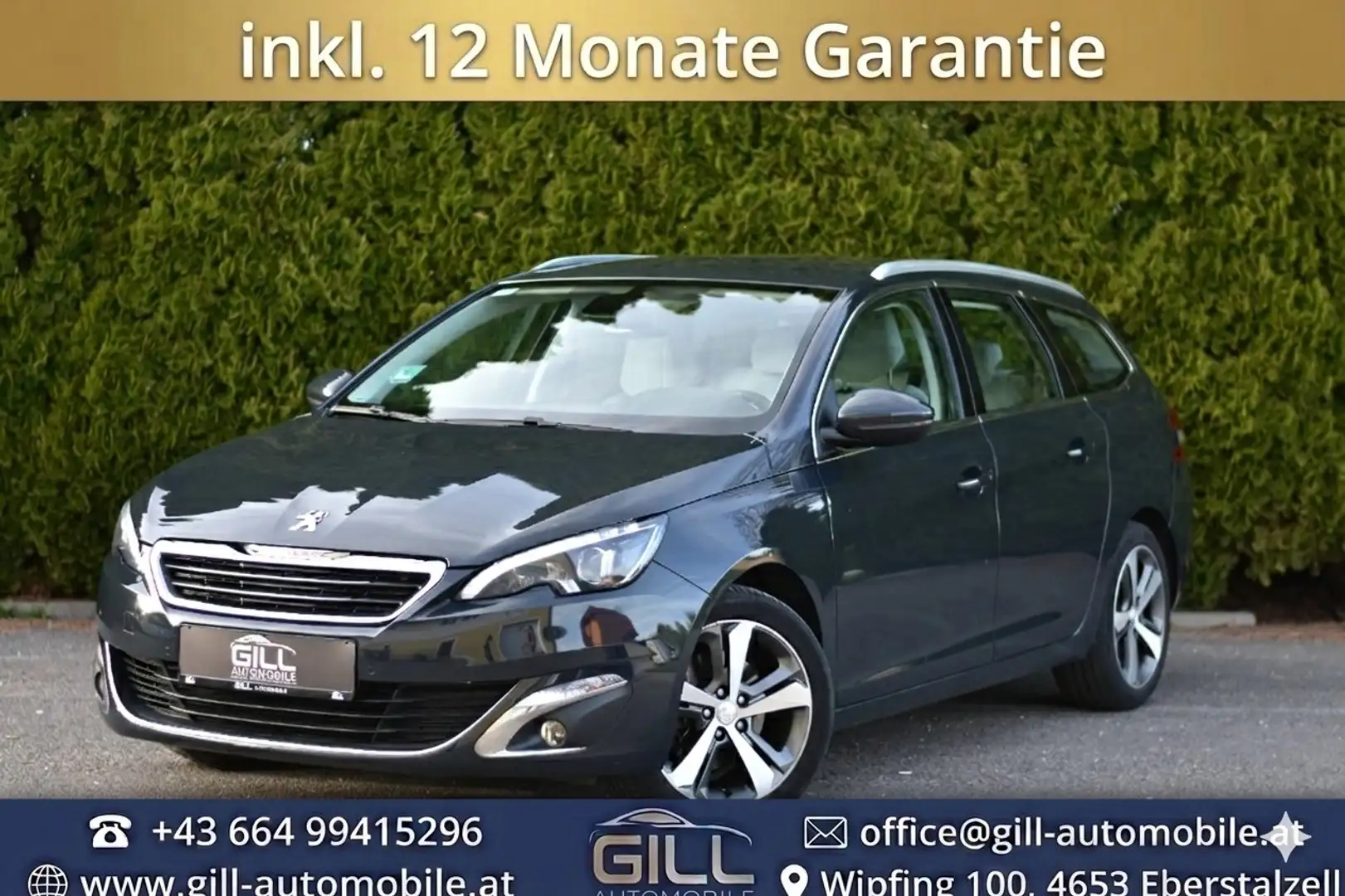 Peugeot 308 Allure Grau - 1