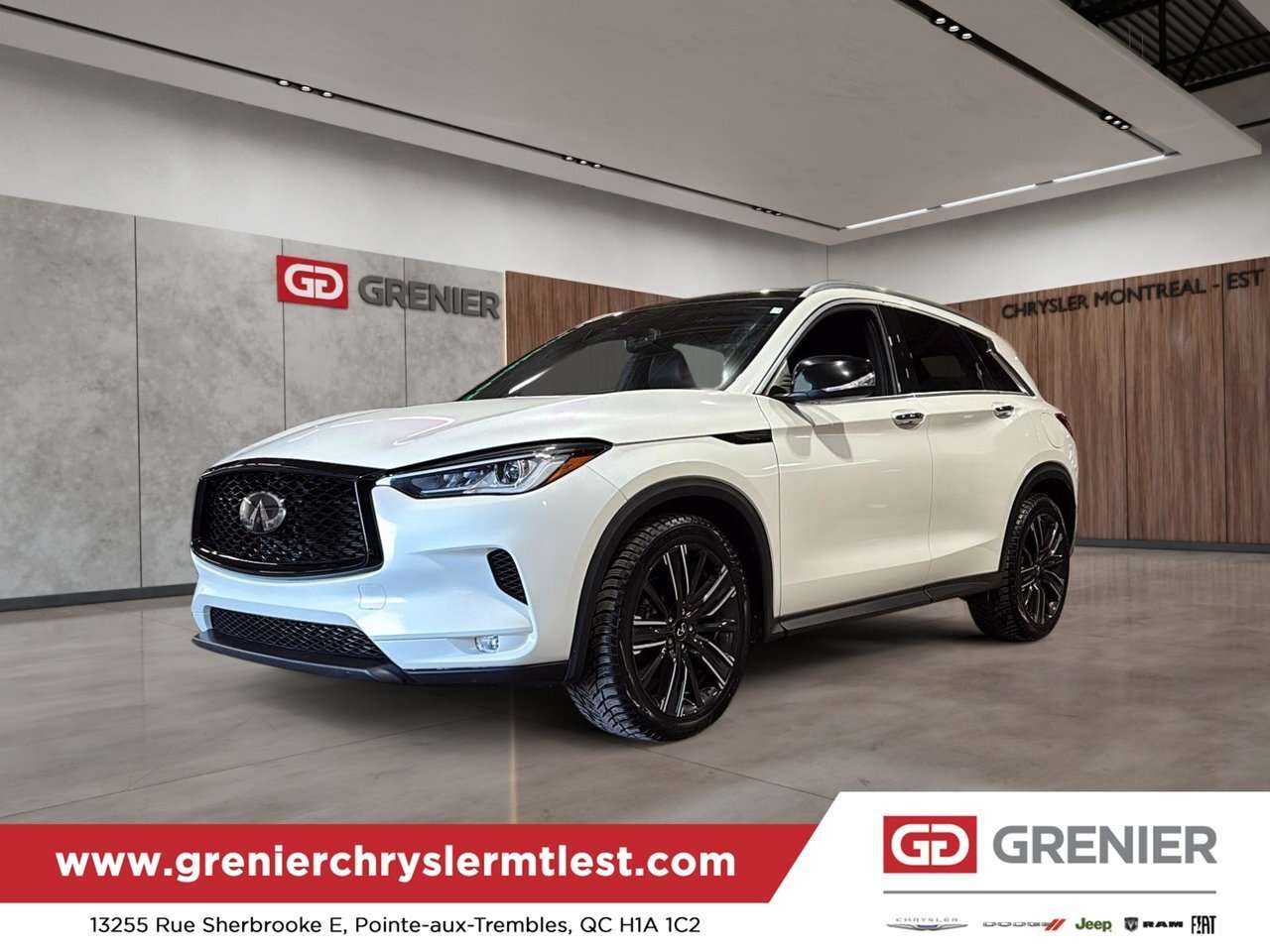 2022 Infiniti QX50 LUXE I-LINE NO CARFAX INCIDENTS + SUNROOF + HEATED