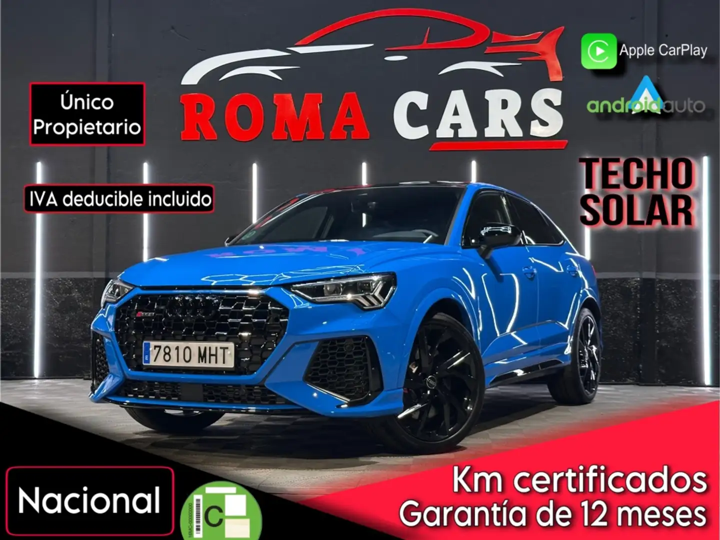 Audi RS Q3 Sportback 2.5 TFSI quattro S tronic Синій - 1