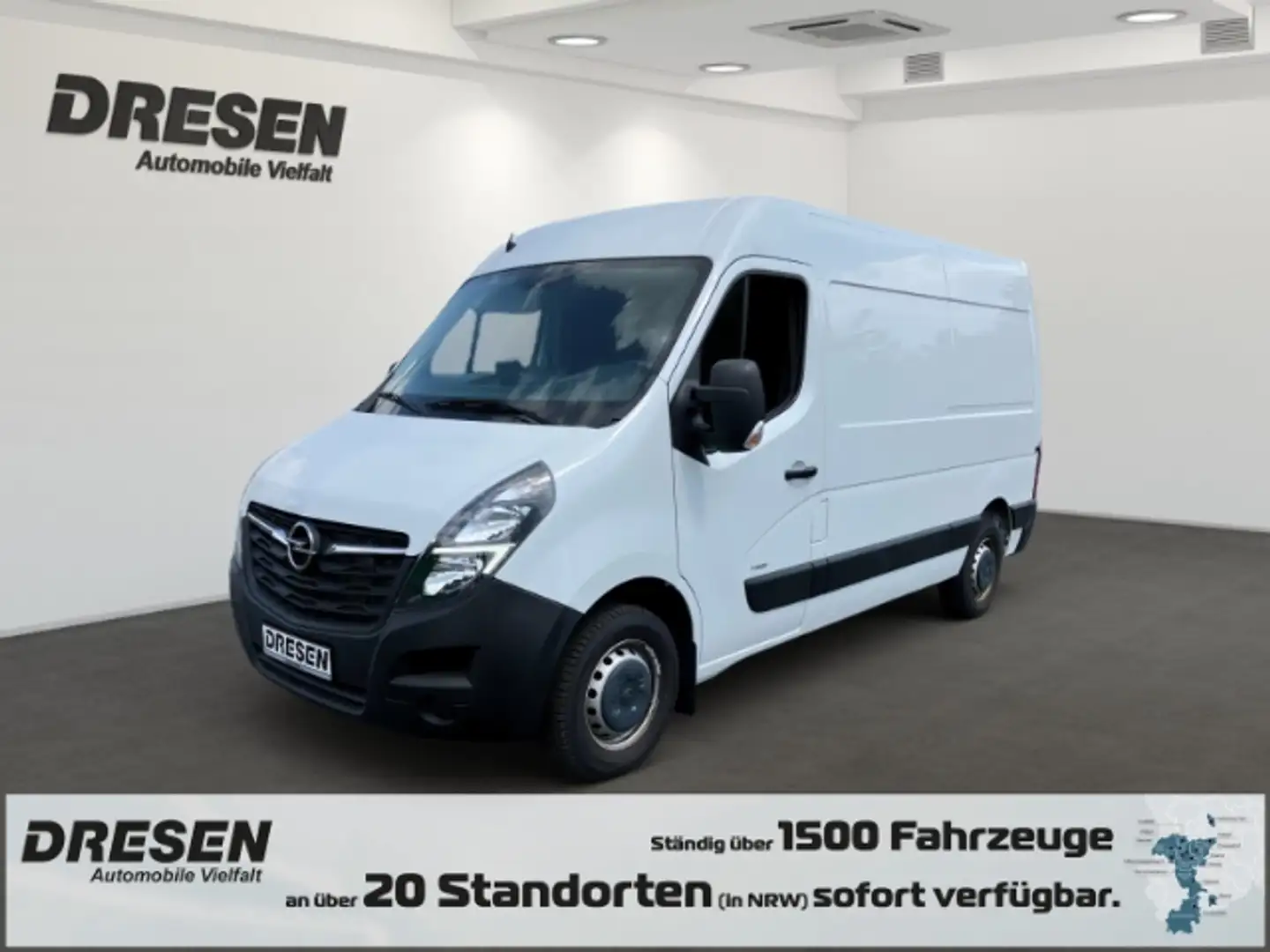 Opel Movano Cargo 2.3  Rückfahrkamera+Navi Weiß - 1