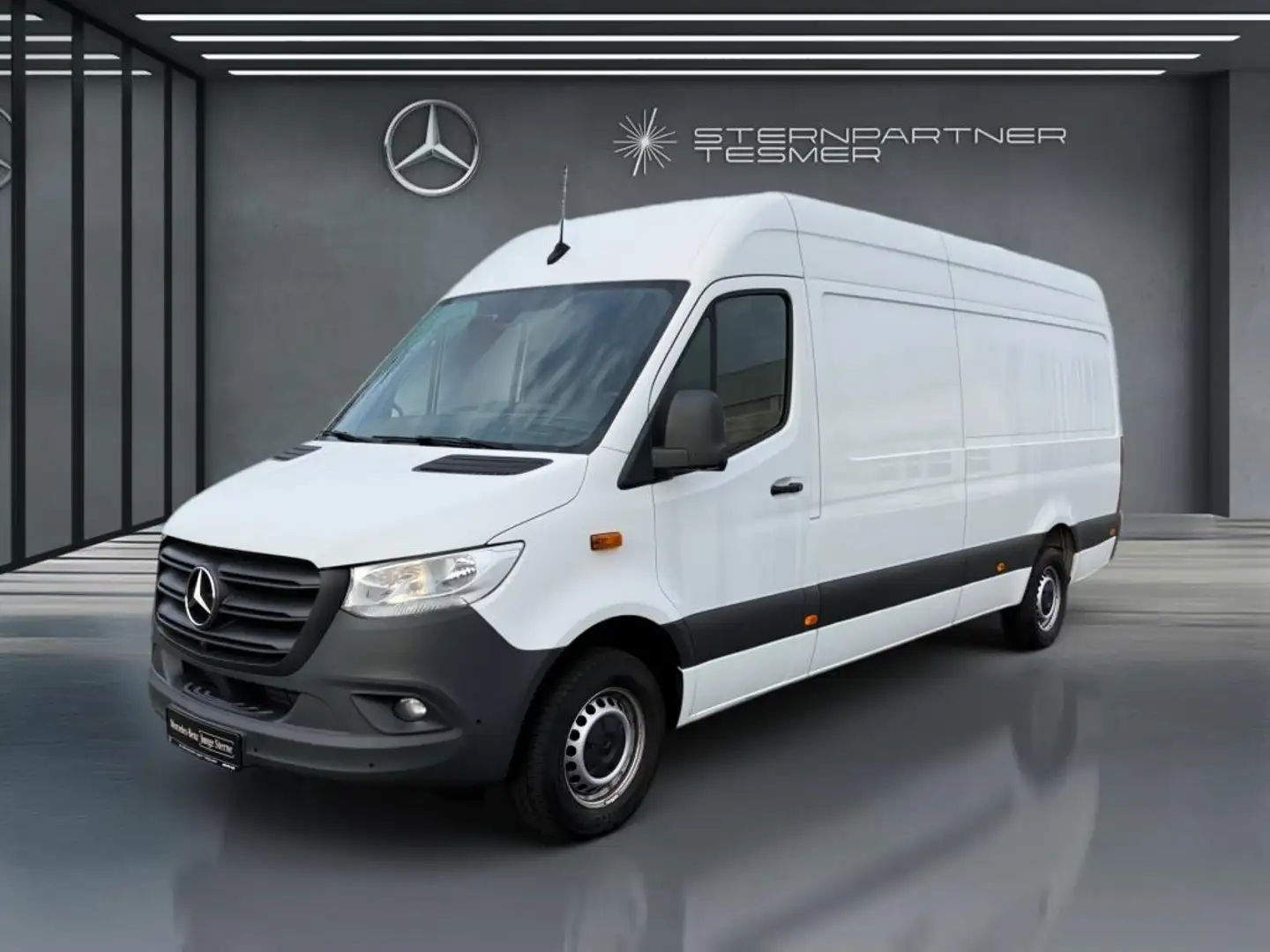 Mercedes-Benz Sprinter 317 CDI Kasten Maxi Klima+360°+Tempomat Weiß - 1