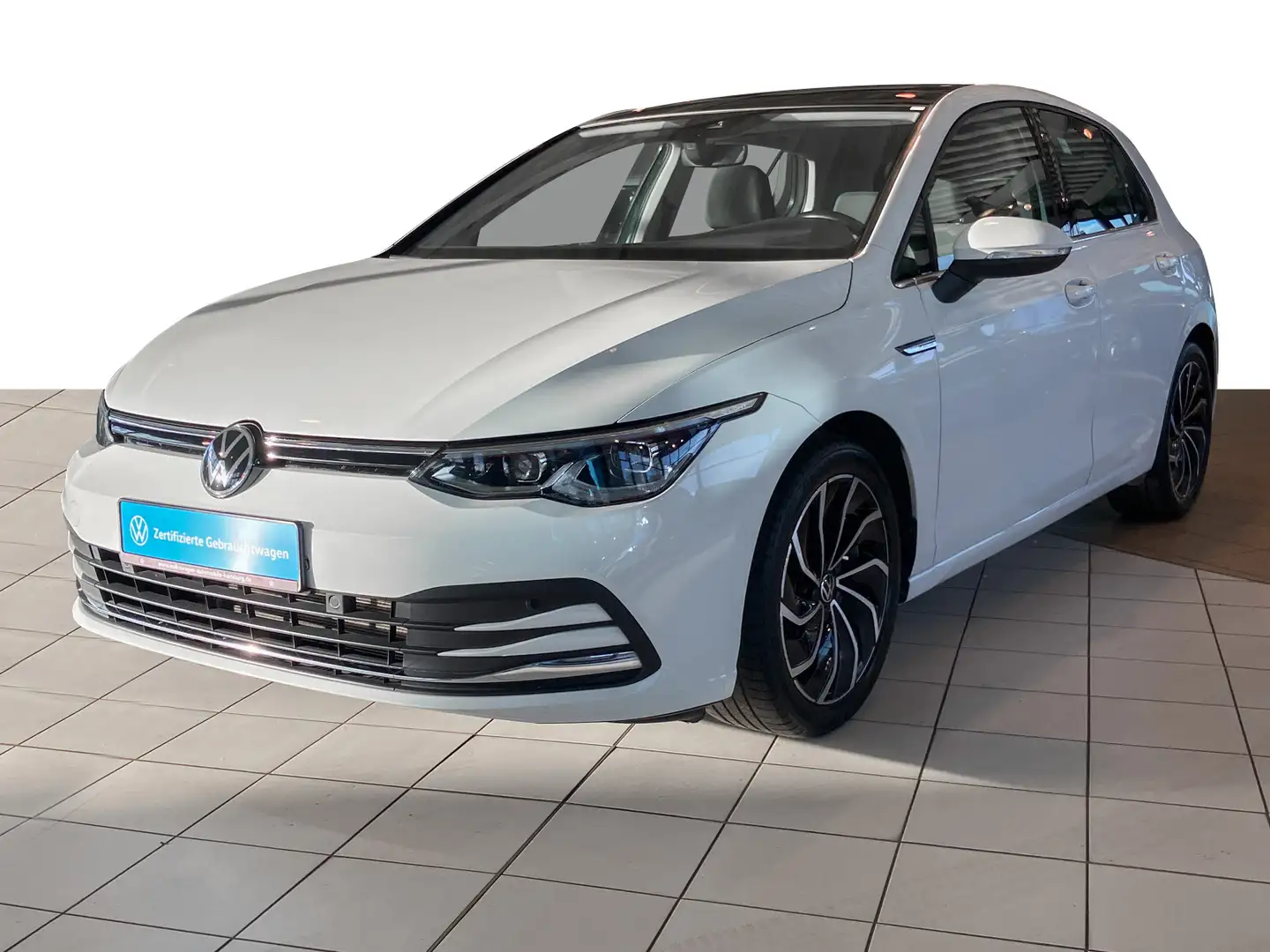 Volkswagen Golf VIII 1.5 TSI Style PDC LED Navi Pano Weiß - 2