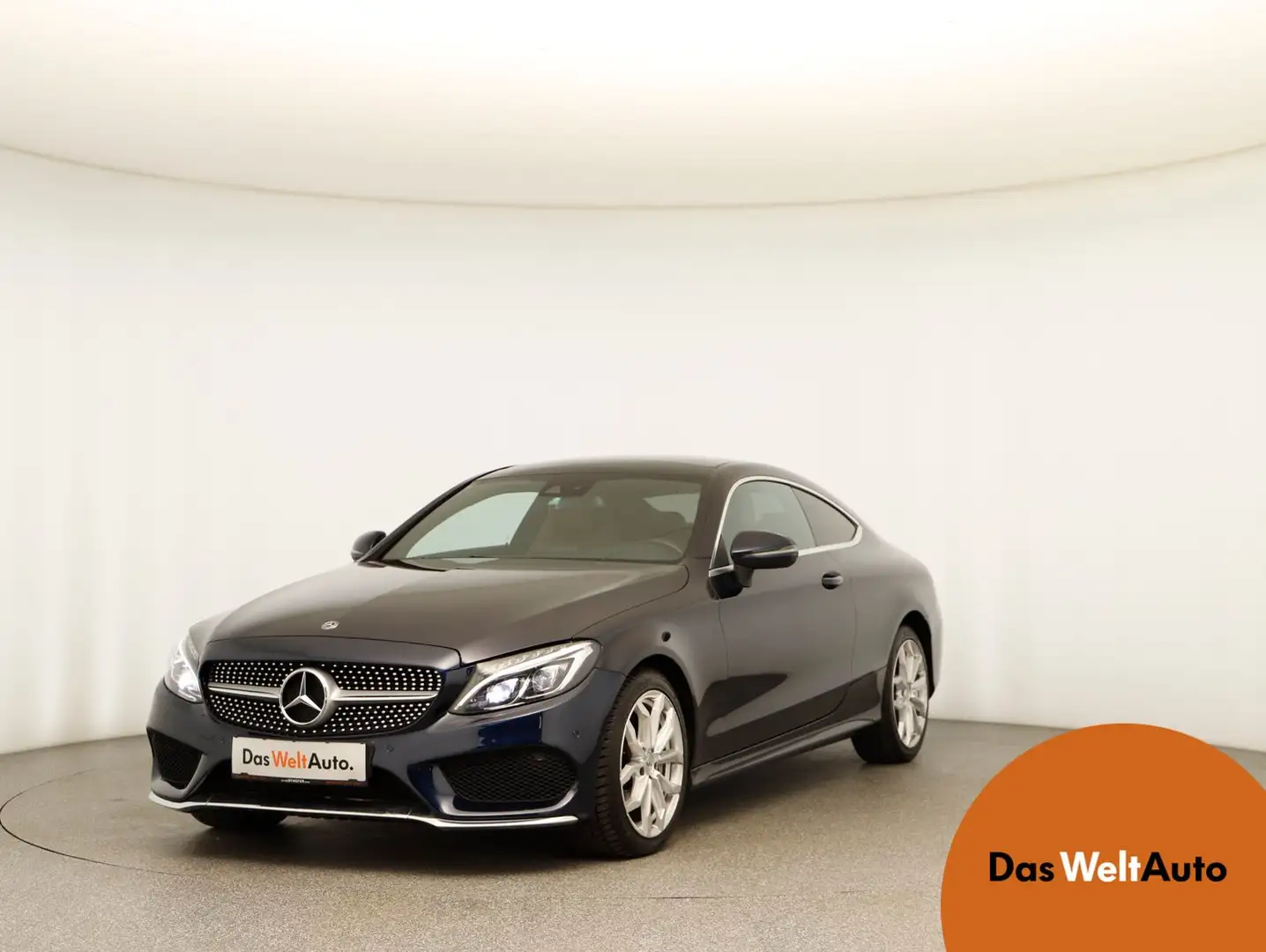 Mercedes-Benz C 220 -Klasse Coupe C 220 d 4Matic Blauw - 1