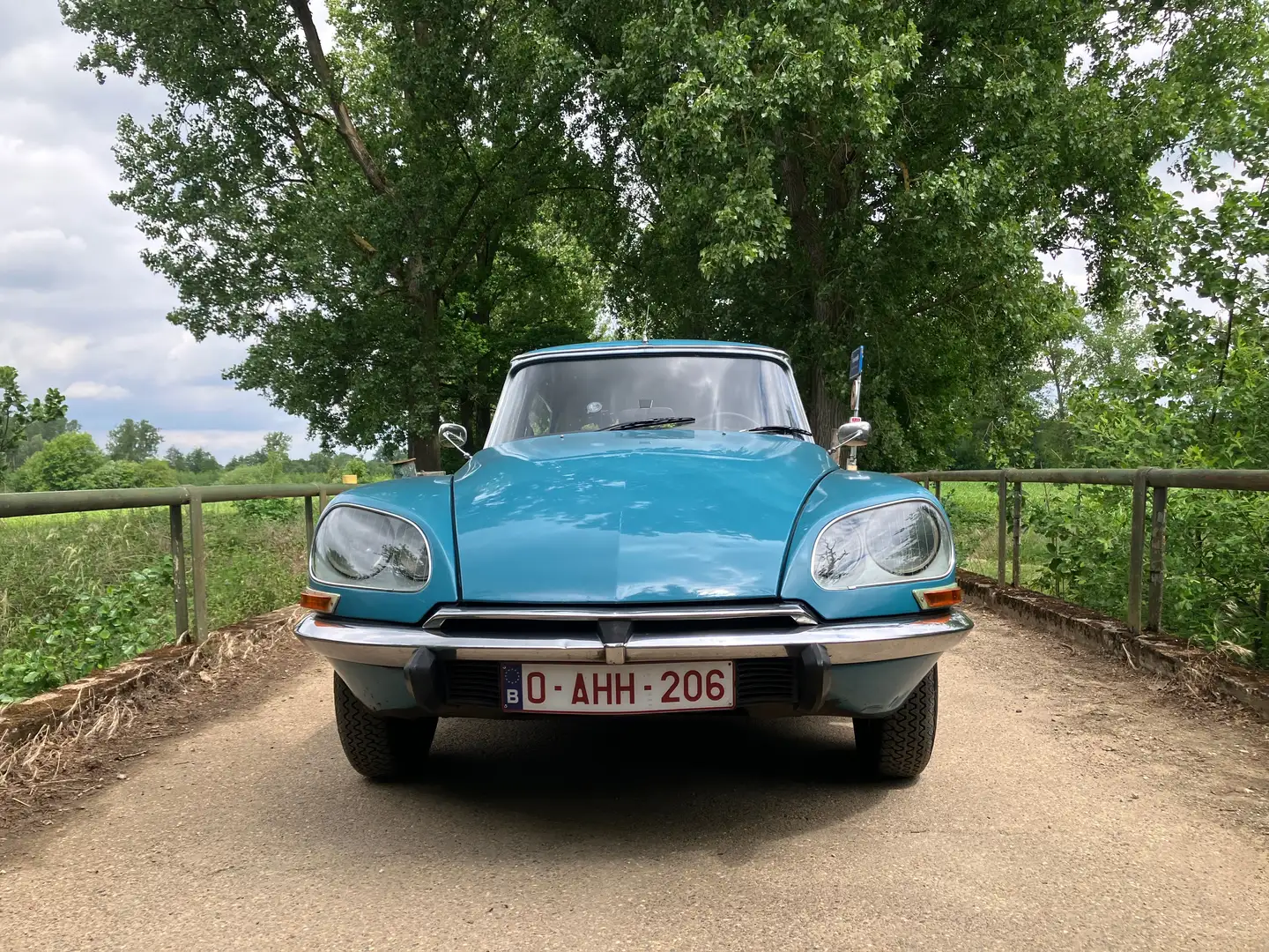 Oldtimer Citroen DS 2.0 Blau - 2