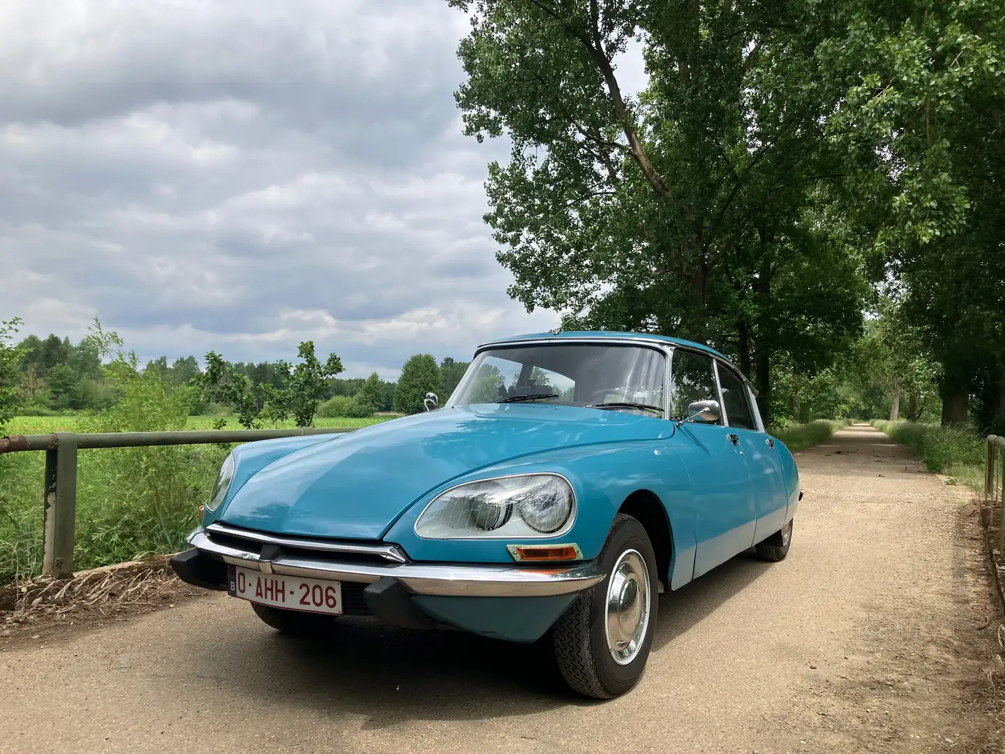 Oldtimer Citroen DS 2.0 Blau - 1