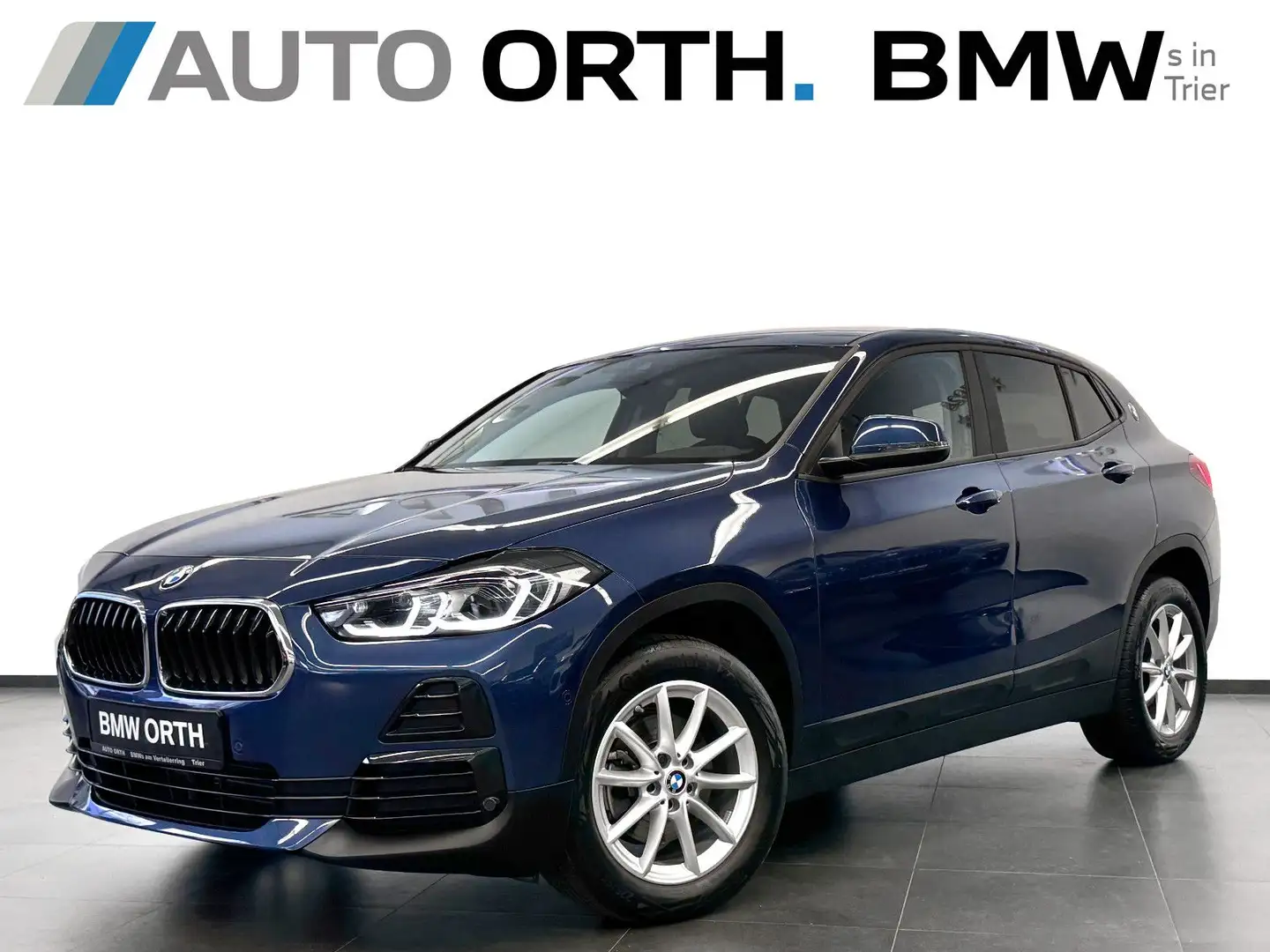 BMW X2 sDrive18i NAVI AD.LED SP.SITZE DR.ASS KAMERA Blau - 1