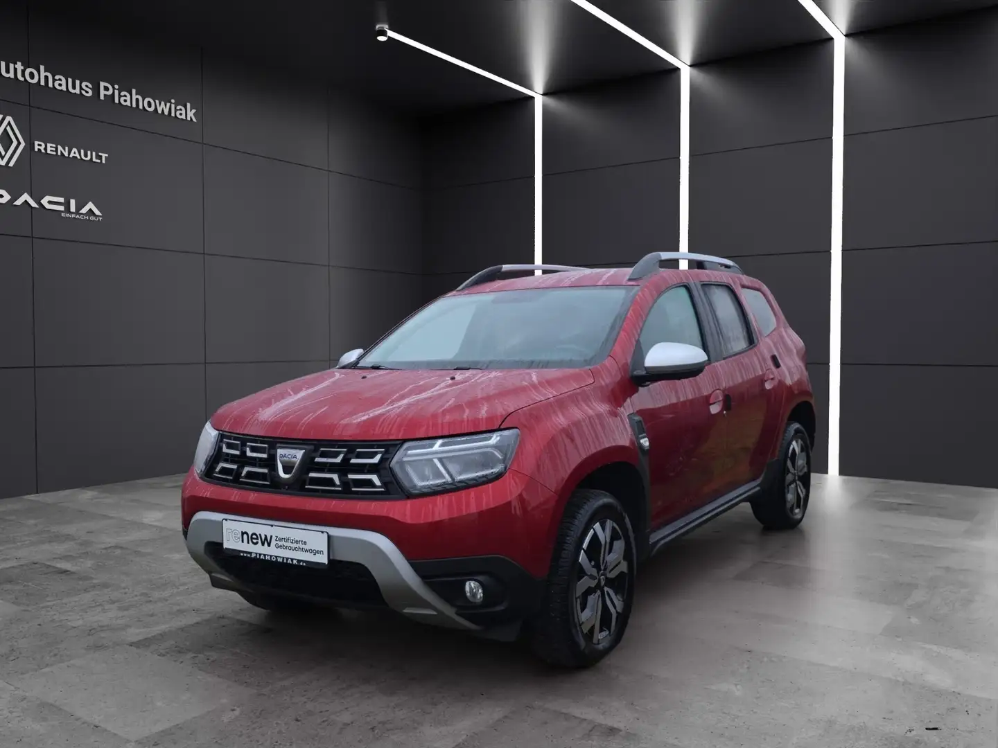 Dacia Duster Prestige TCe 100 ECO-G 2WD Navi Rückfahrkamera AHK Rot - 1