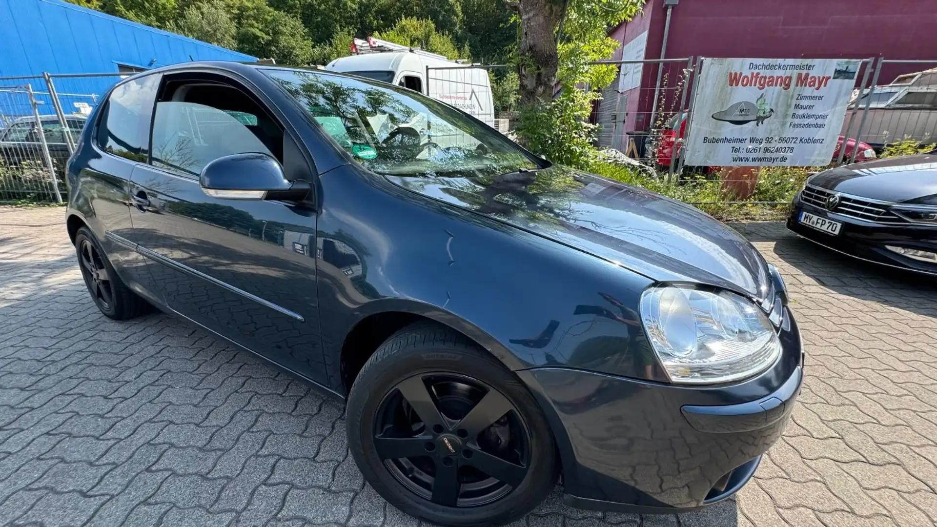 Volkswagen Golf R-Line Unit.TÜV+TEILE!neu Alu DVD 8f.FESTP! Blau - 2