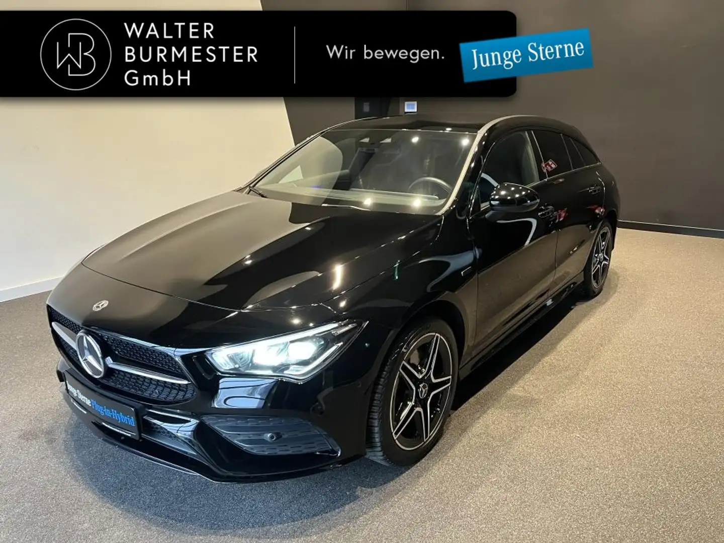 Mercedes-Benz CLA 250 e SB +KAMERA+MBUX+AMG+Night+NAVI+AUT+SHZ Schwarz - 1