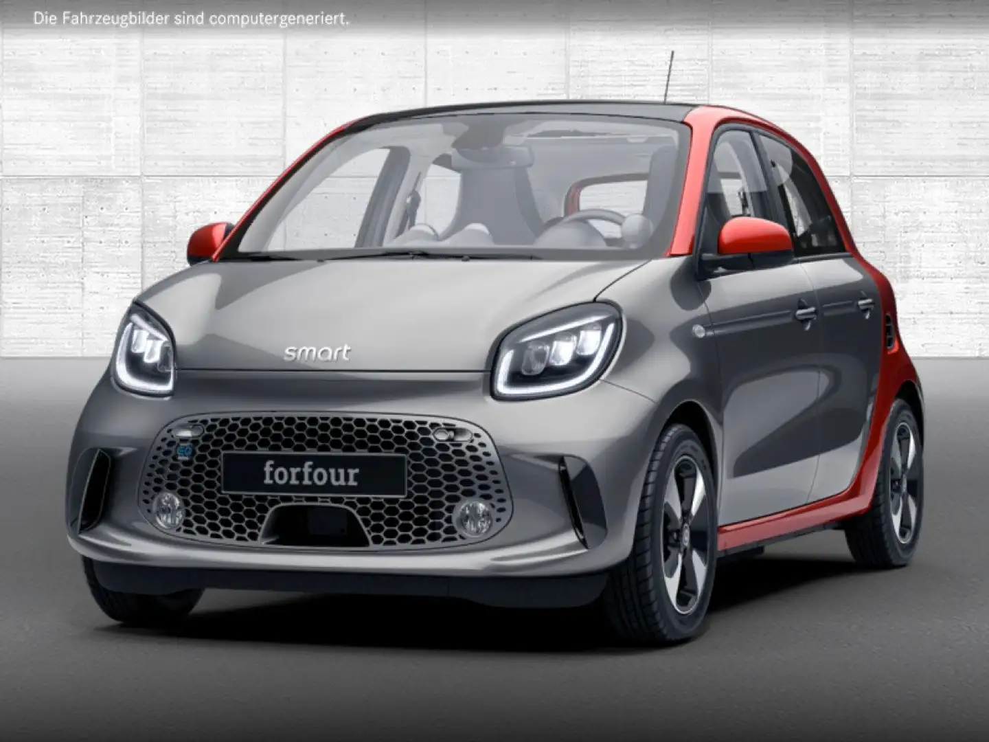smart forFour EQ 60kWed passion SHZ Pano PDC+Kamera Gris - 2