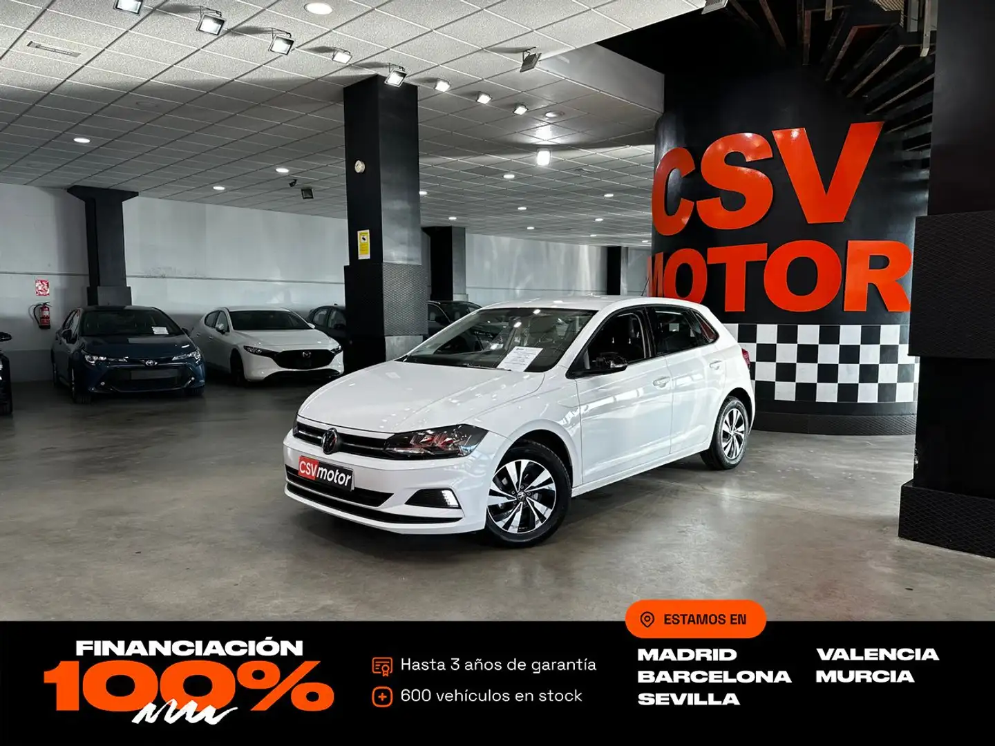 Volkswagen Polo 1.0 TSI Advance 70kW Blanc - 1