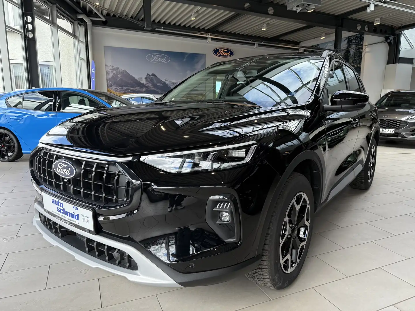 Ford Kuga FHEV Hybrid Active HeadUp Schwarz - 1