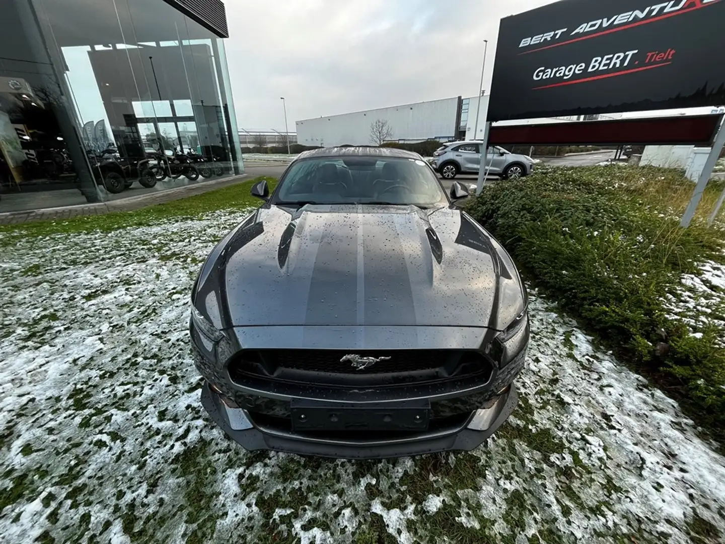 Ford Mustang GT automaat 5.0 V8 422pk // 1 eigenaar, onderhouds Grijs - 2