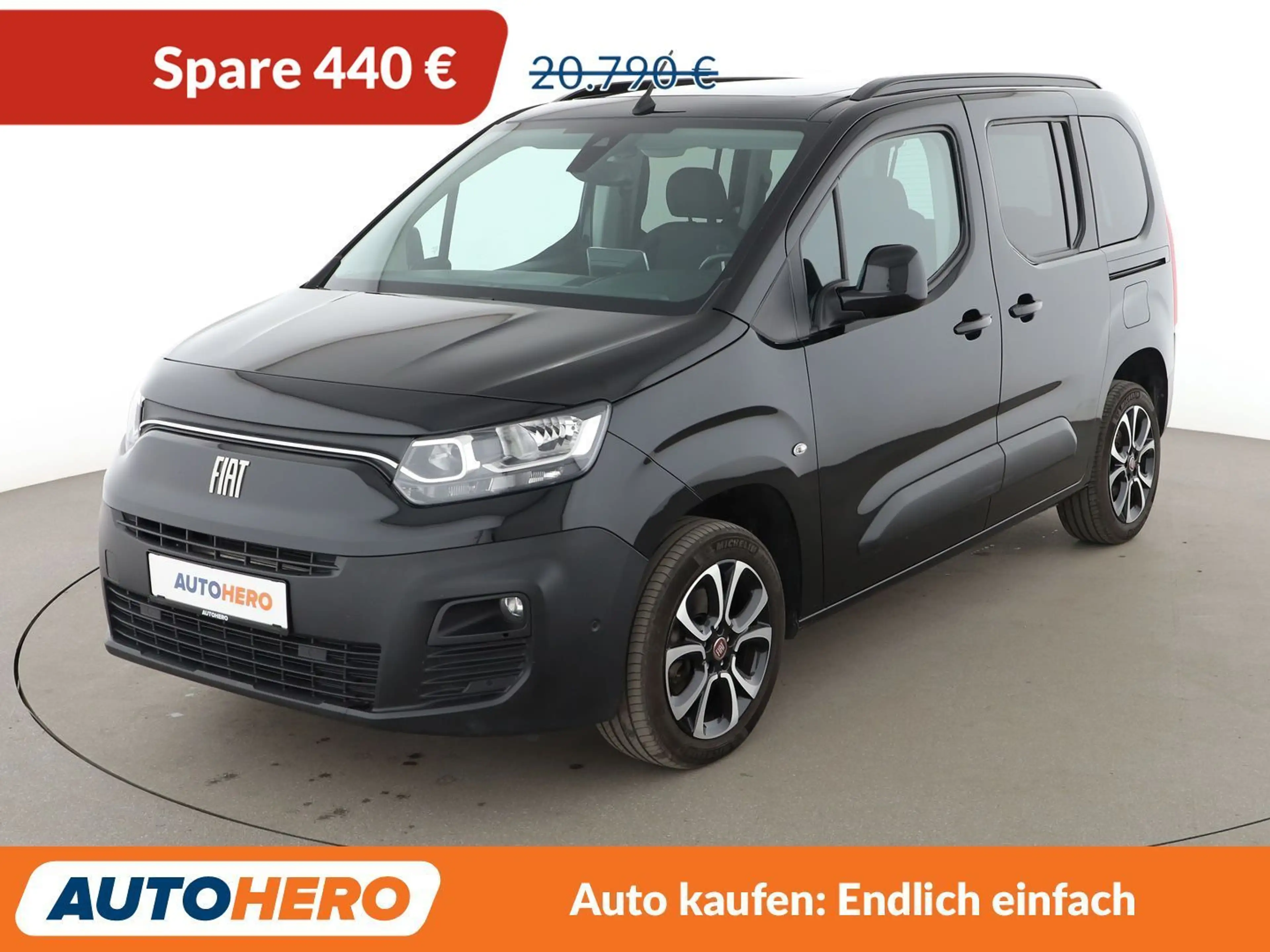 Fiat Doblo 1.5 Blue-HDi Kombi L1 Aut*NAVI*TEMPO*CAM*PDC*AHK*