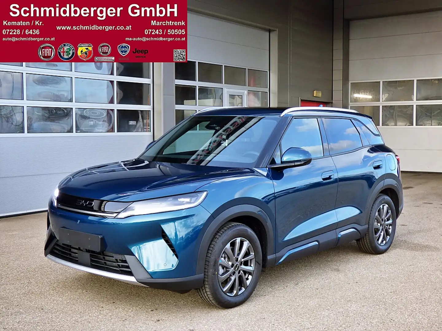 BYD Atto 2 Atto2 DM-i PHEV 18kWh Boost Österreich Paket LAGER Blau - 1