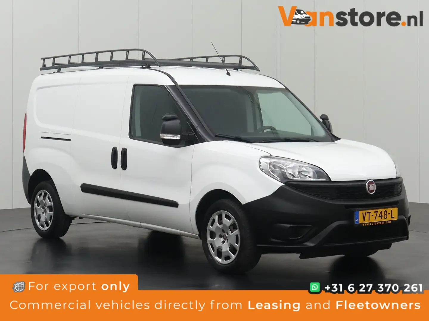 Fiat Doblo Cargo 1.3MJ 90PK Maxi Imperiaal | trekhaak Weiß - 1