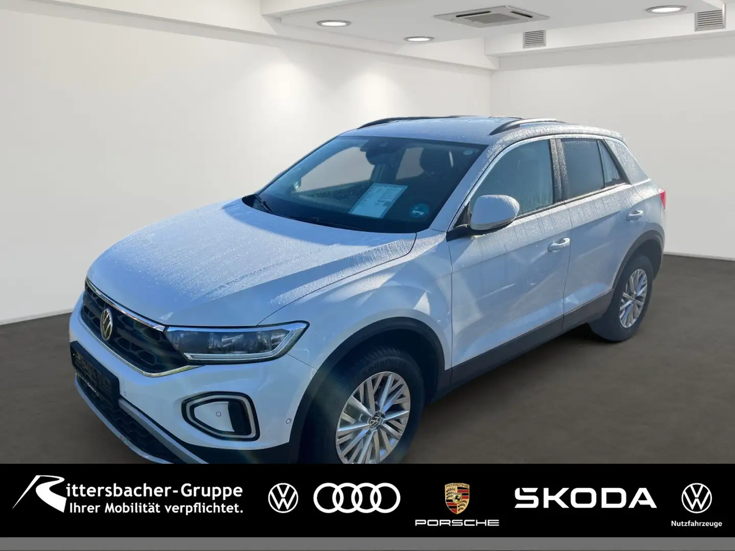 Volkswagen T-Roc 1.0 TSI Life Navi LEDPlus DigitalCockpit Blanc - 1