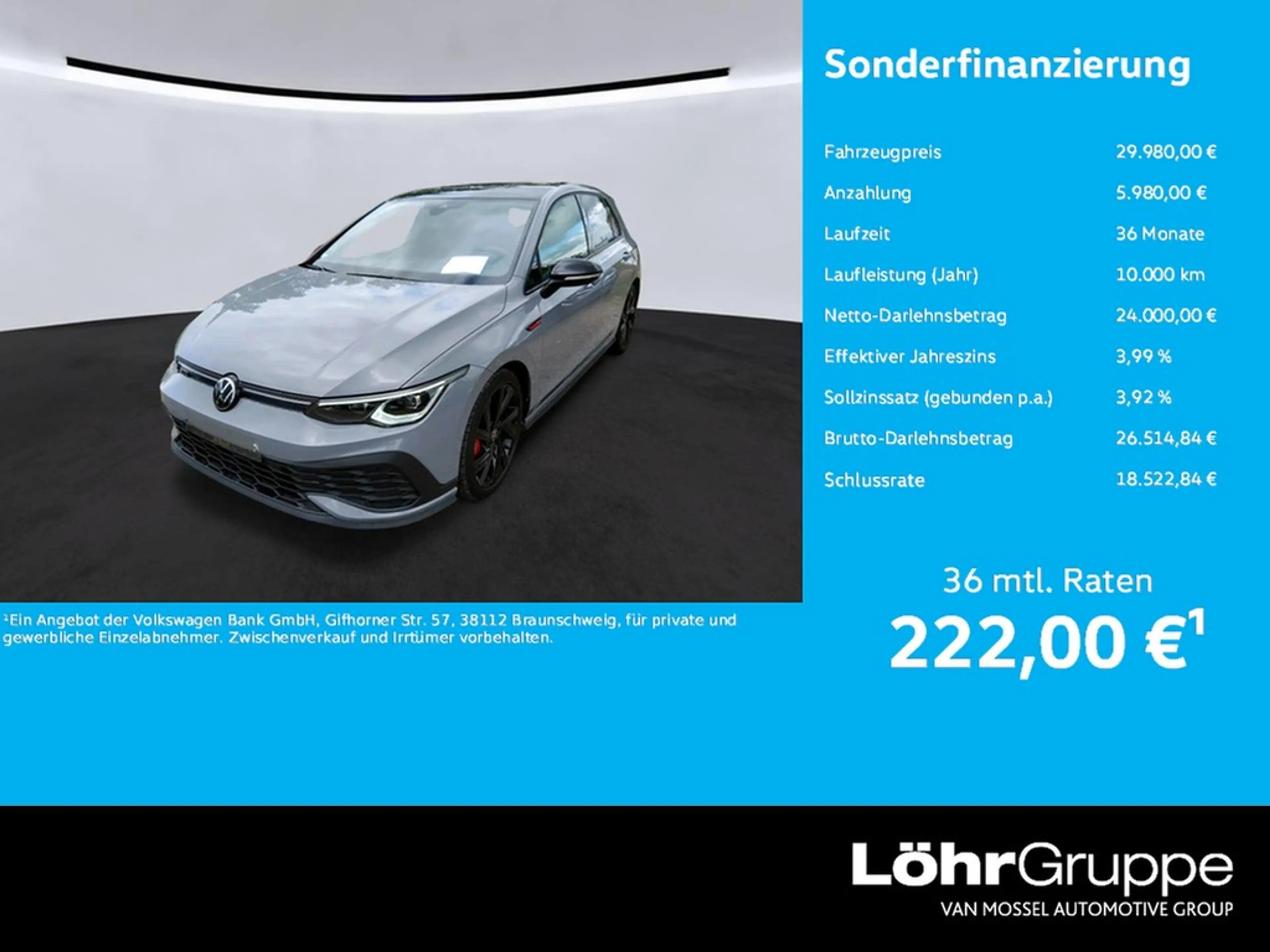 Volkswagen Golf GTI Clubsport 2.0 TSI DSG Black Style Navi., Tel., ...