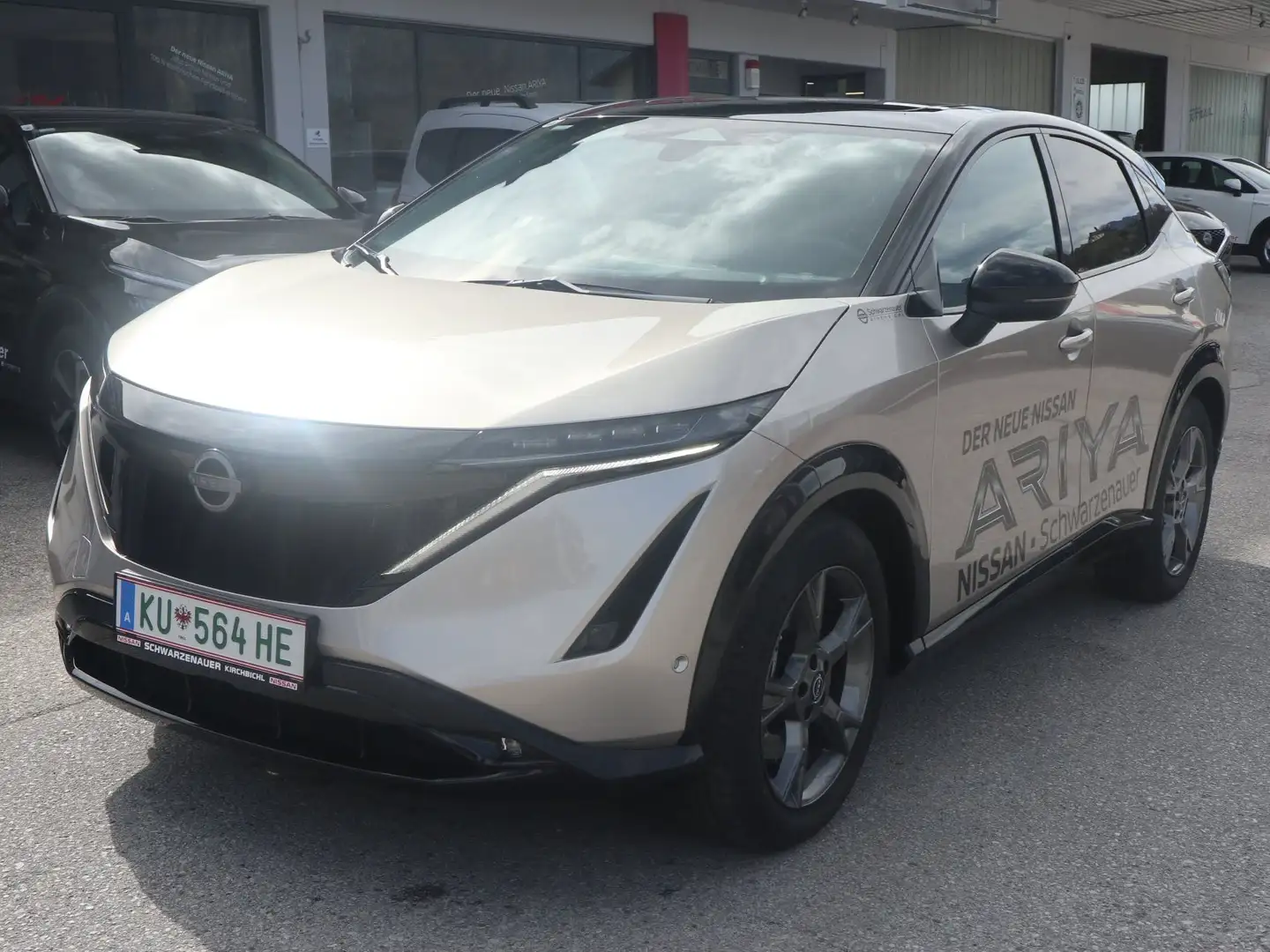 Nissan Ariya "Evolve+" Brun - 1