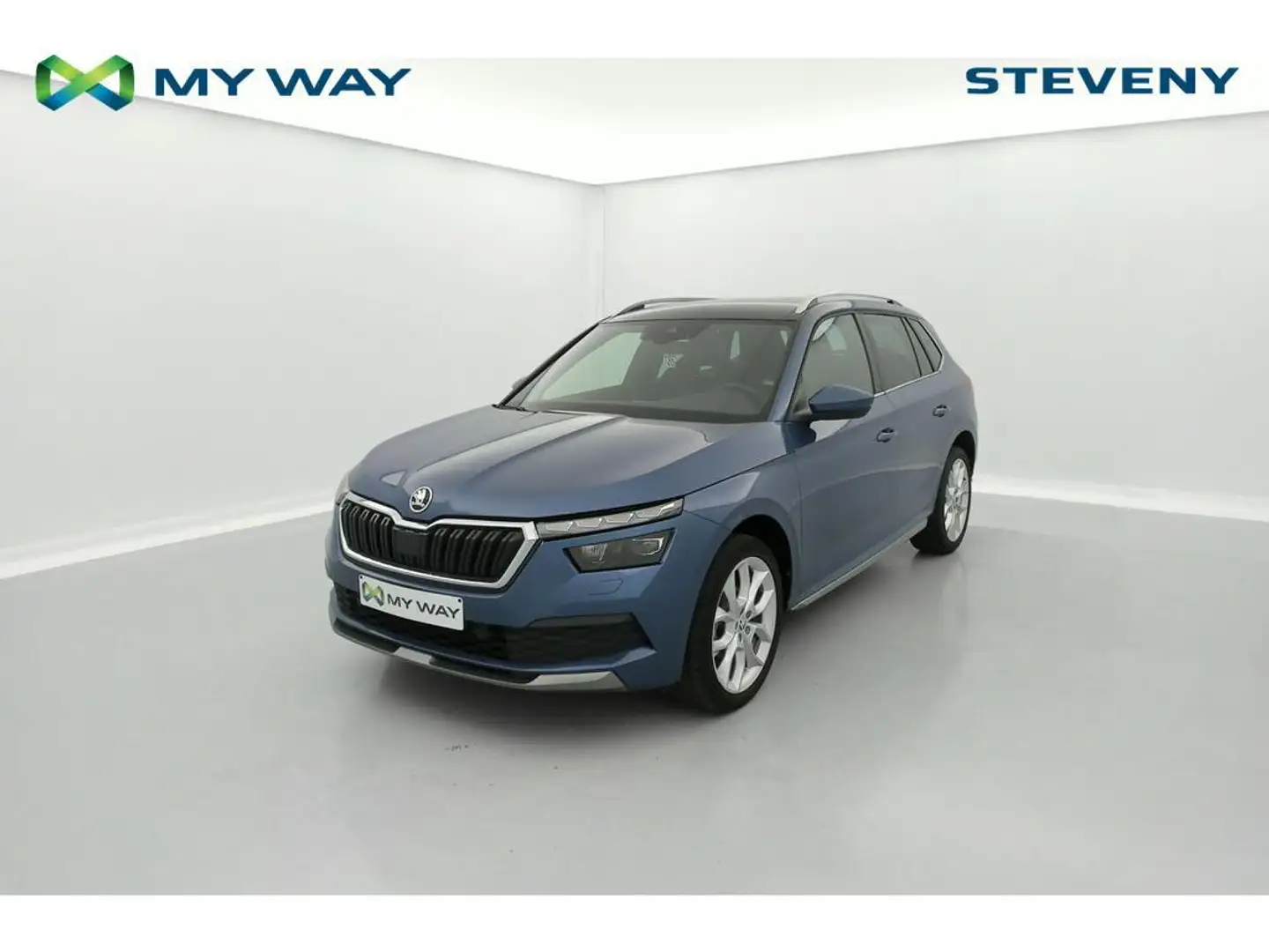 Skoda Kamiq Kamiq Clever+ 1,0 TSI 81 KW 7-speed automat. Gris - 1
