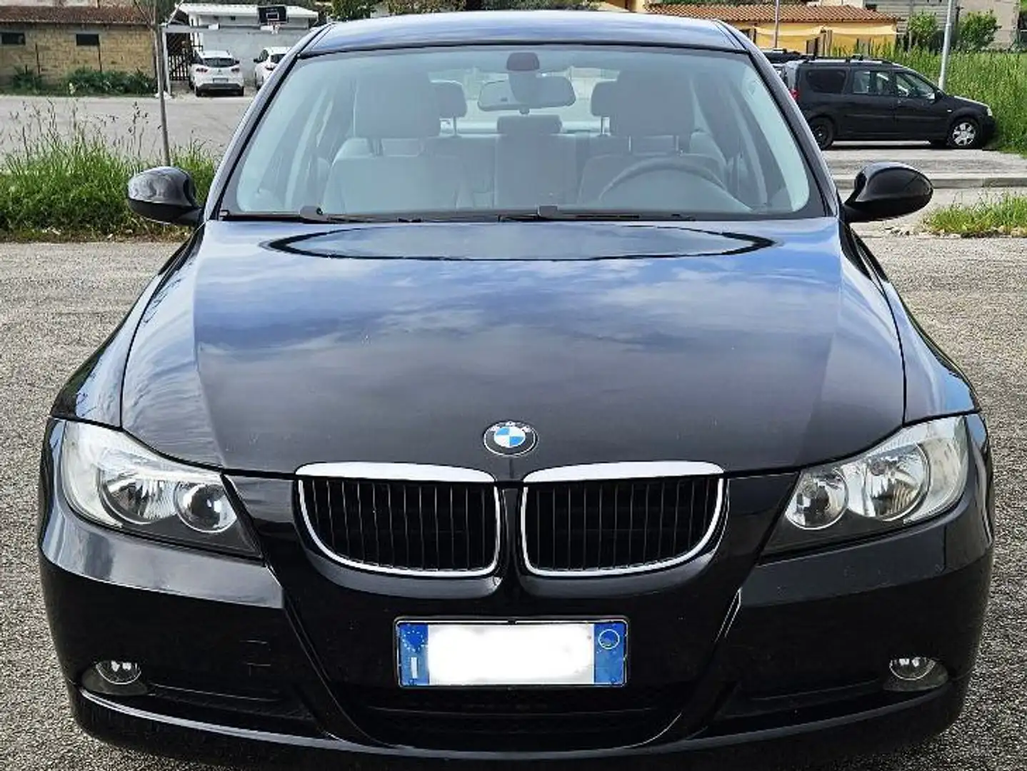 BMW 318 Serie 3 E90 Berlina 318d Eletta 143cv Czarny - 1