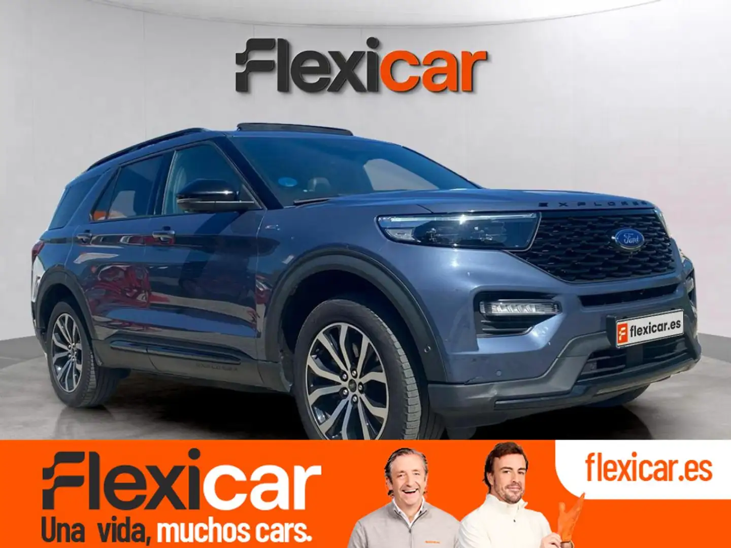 Ford Explorer 3.0 PHEV AWD ST Line Azul - 1