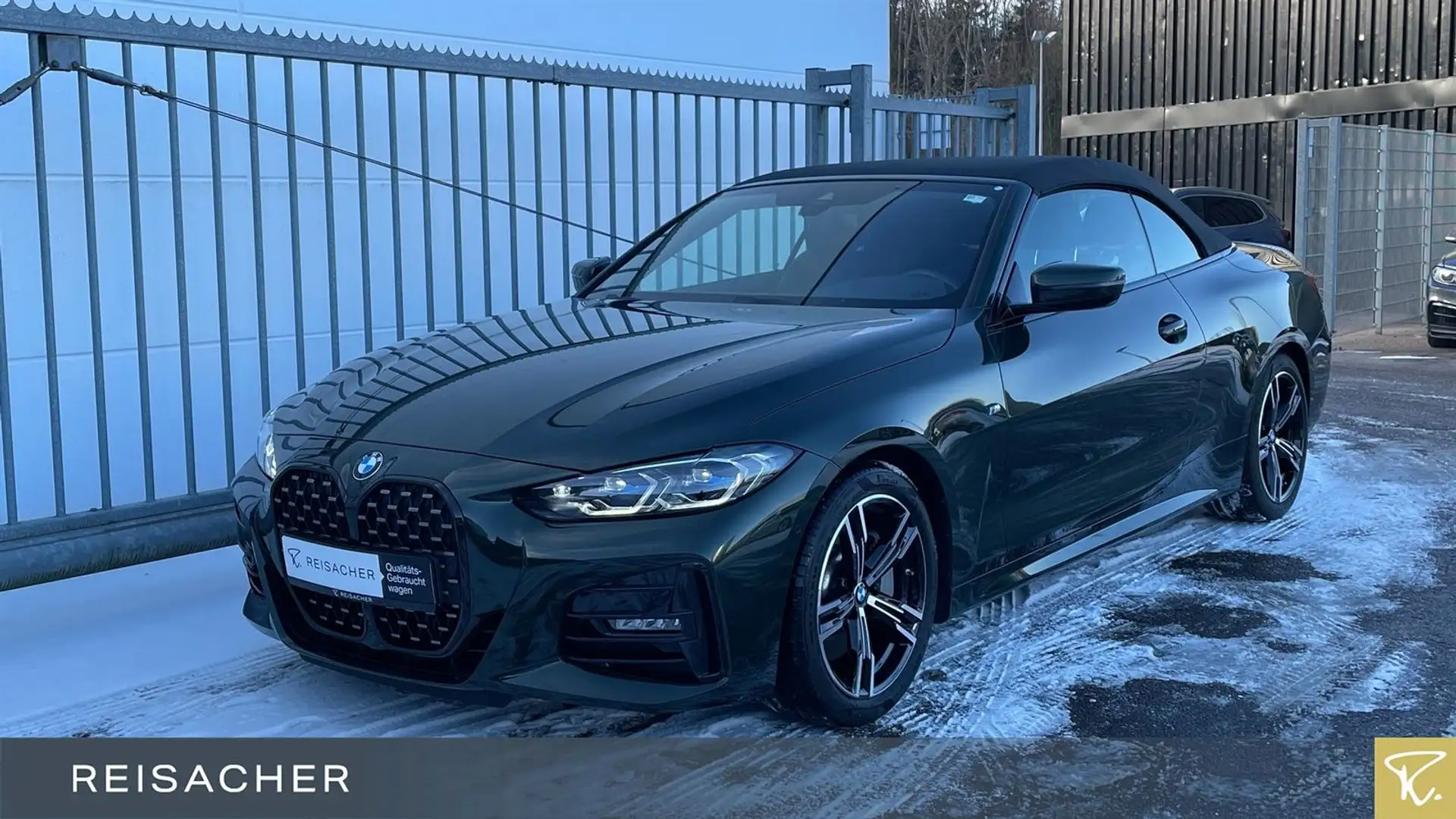 BMW 430 i Cabrio M-Sport,Laser,LC-Prof,DrAss,ParkAss Schwarz - 1