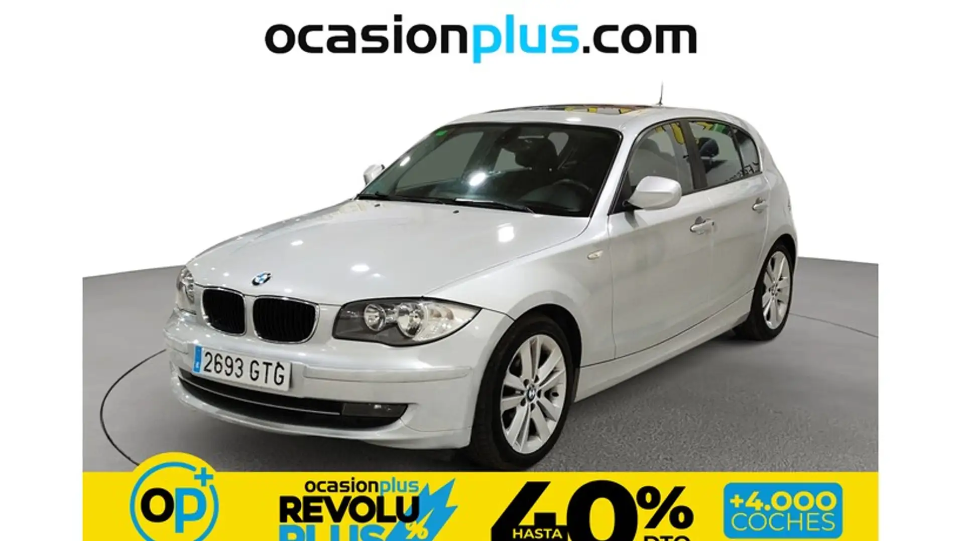 BMW 120 120iA Plateado - 1