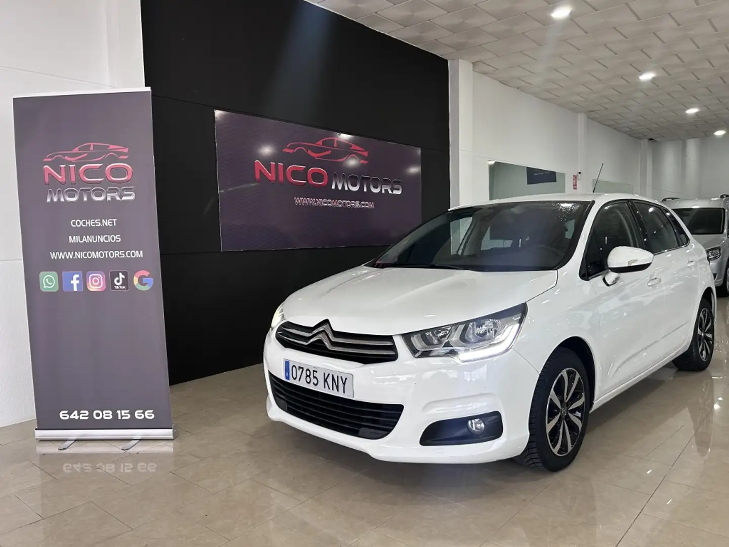 Citroen C4 1.6BlueHDI Tonic 100 Blanco - 1