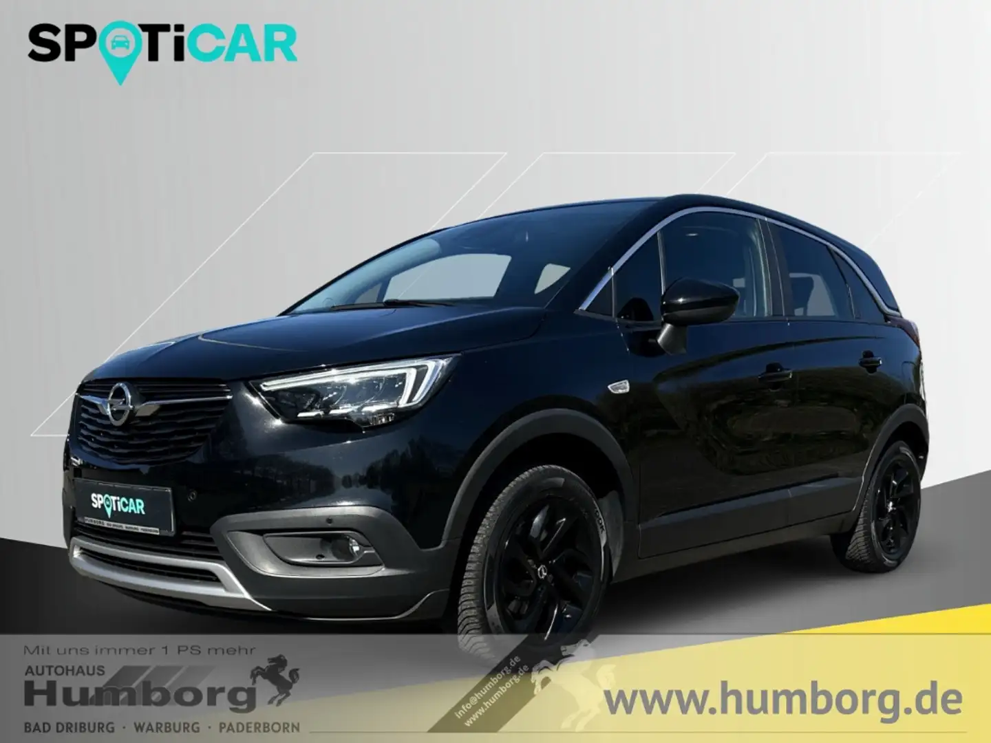 Opel Crossland INNOVATION 1.2 Turbo LED Apple CarPlay Android Aut Schwarz - 1